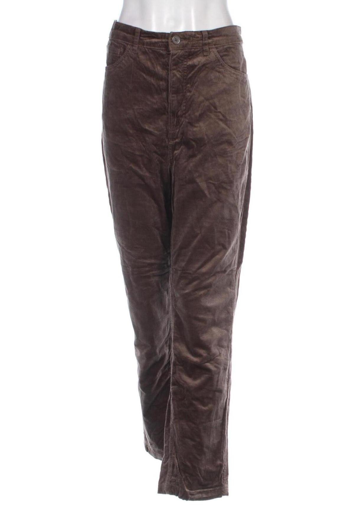 Damen Cordhose, Größe XXL, Farbe Braun, Preis 13,99 €