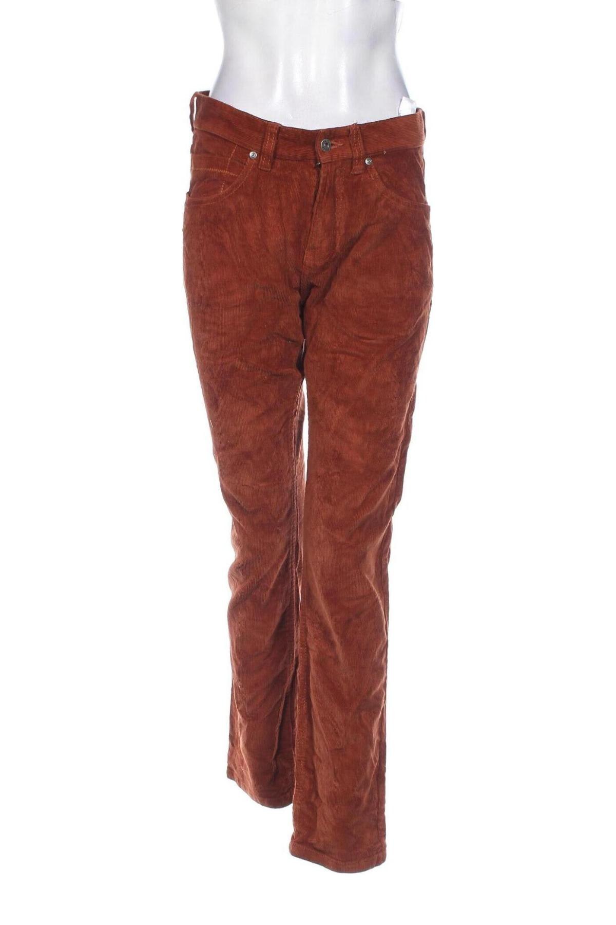 Pantaloni de velvet de femei Arizona, Mărime L, Culoare Maro, Preț 48,99 Lei