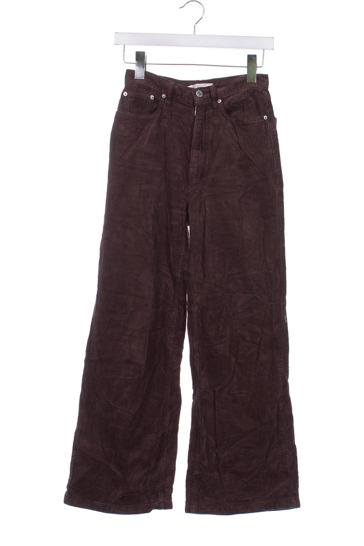 Pantaloni de velvet de femei BDG, Mărime XS, Culoare Mov, Preț 157,99 Lei