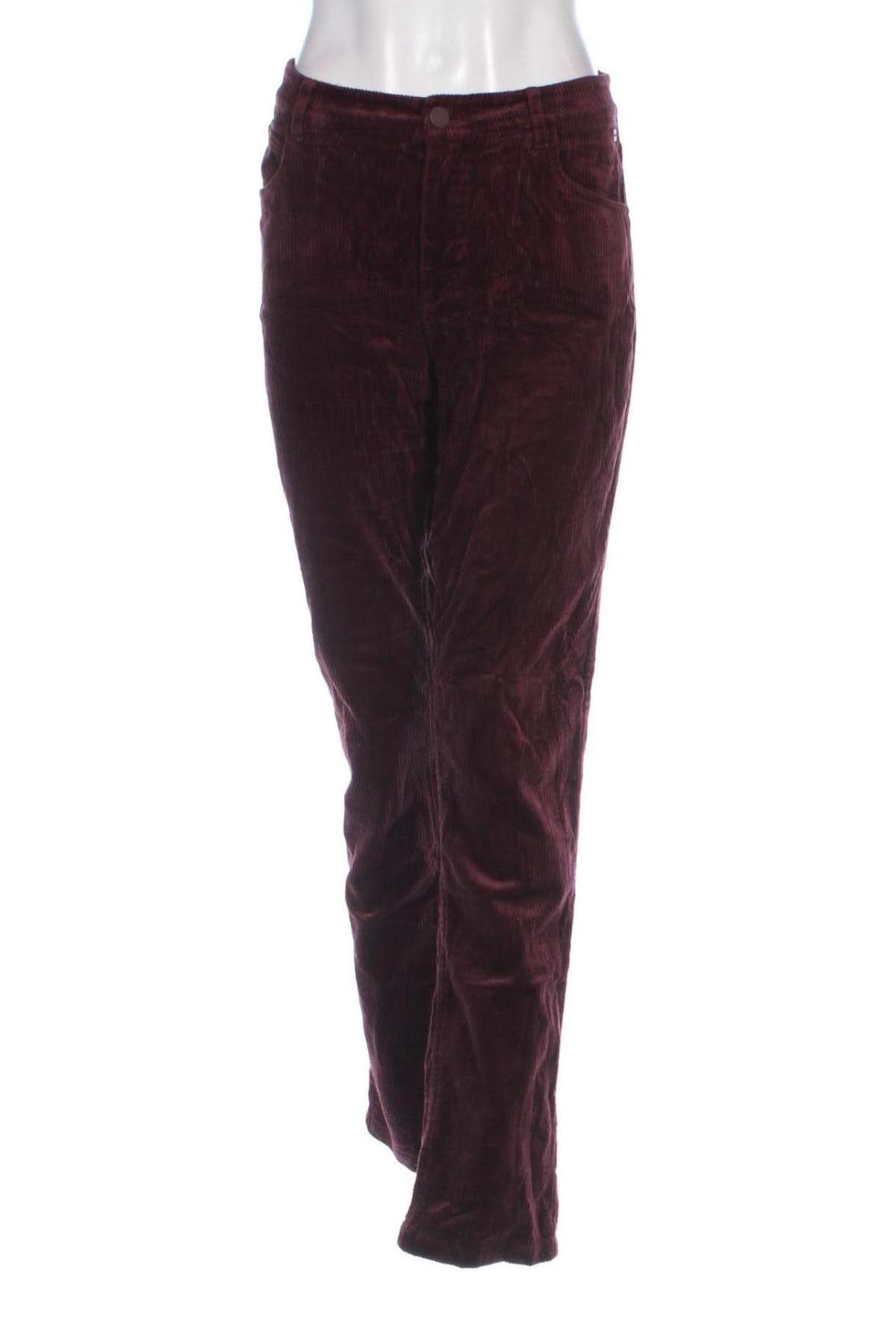 Pantaloni de velvet de femei Marc O'Polo, Mărime L, Culoare Roșu, Preț 169,99 Lei