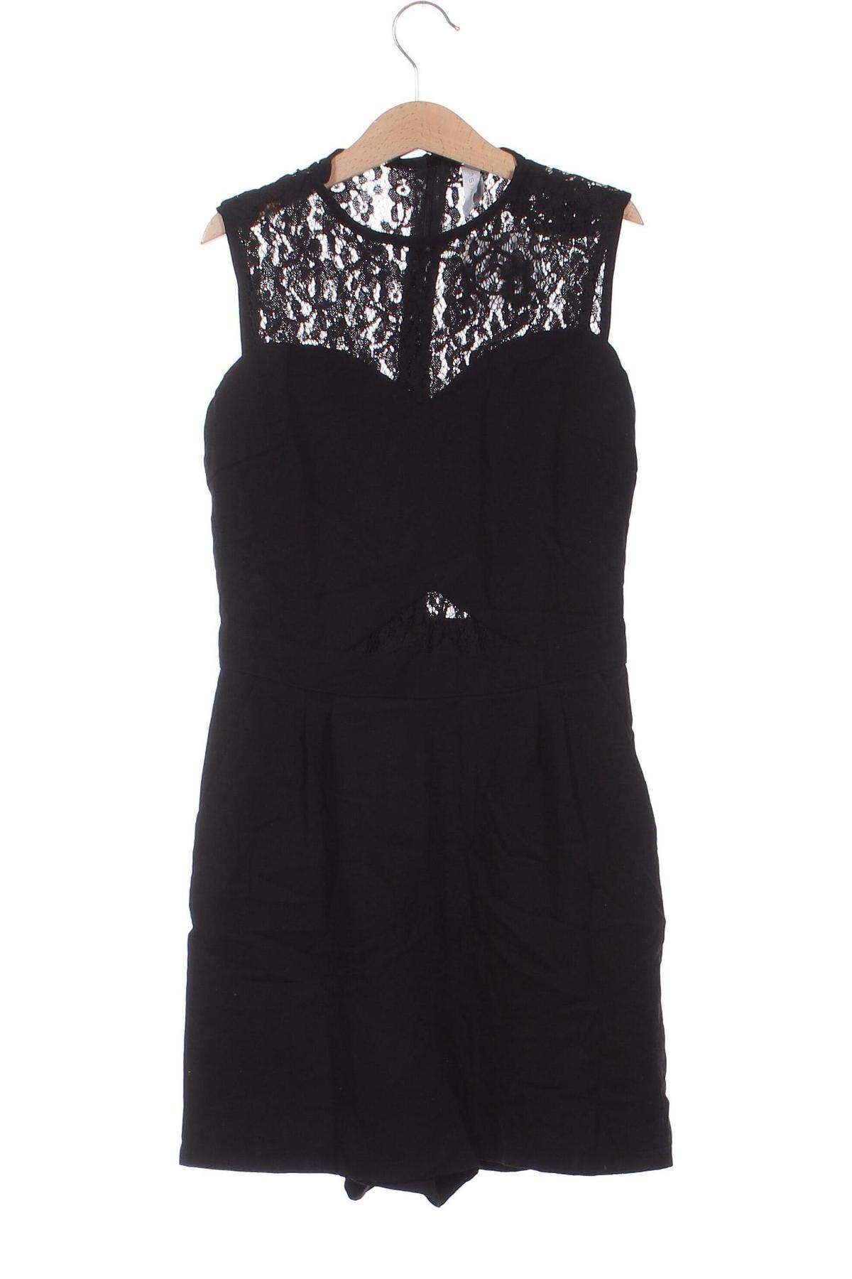 Women's short jumpsuit Amisu, Mărime XS, Culoare Negru, Preț 72,99 Lei