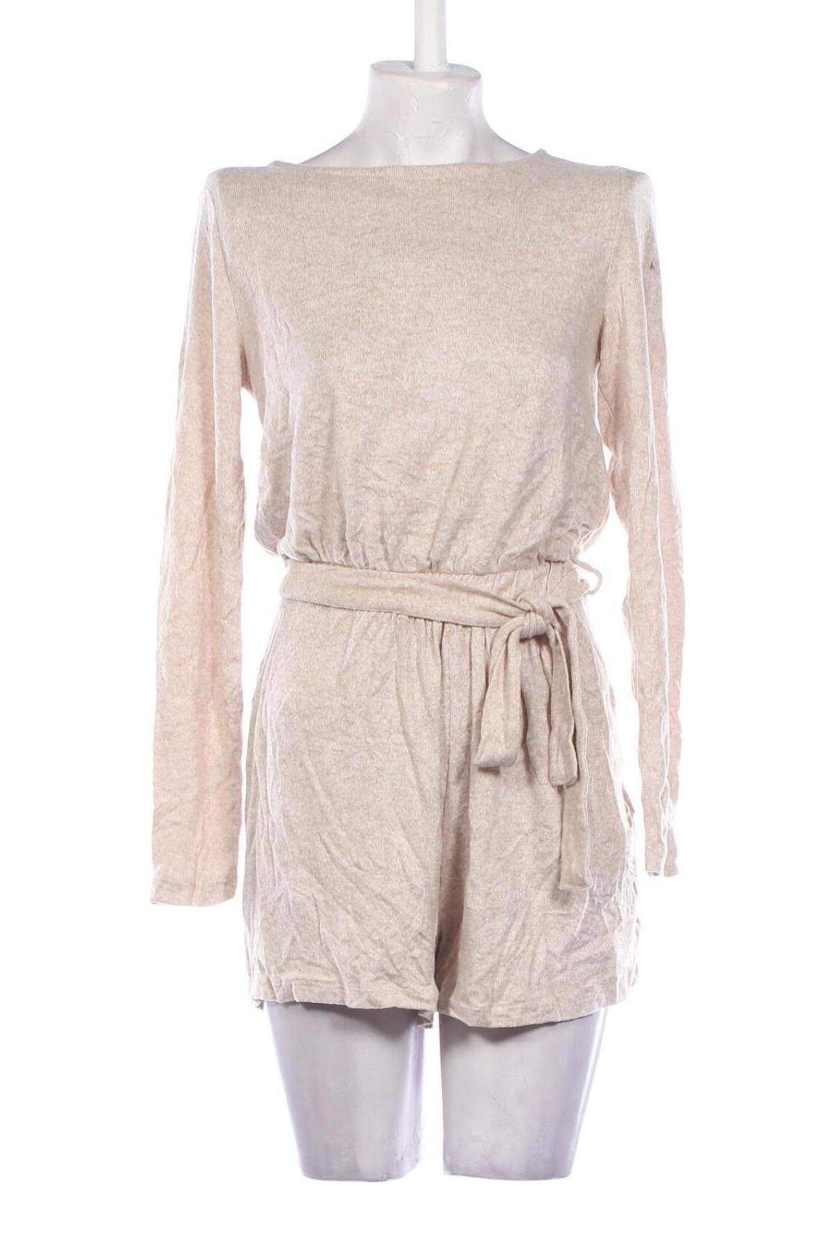 Kurzer Damenoverall Fb Sister, Größe S, Farbe Beige, Preis 17,99 €