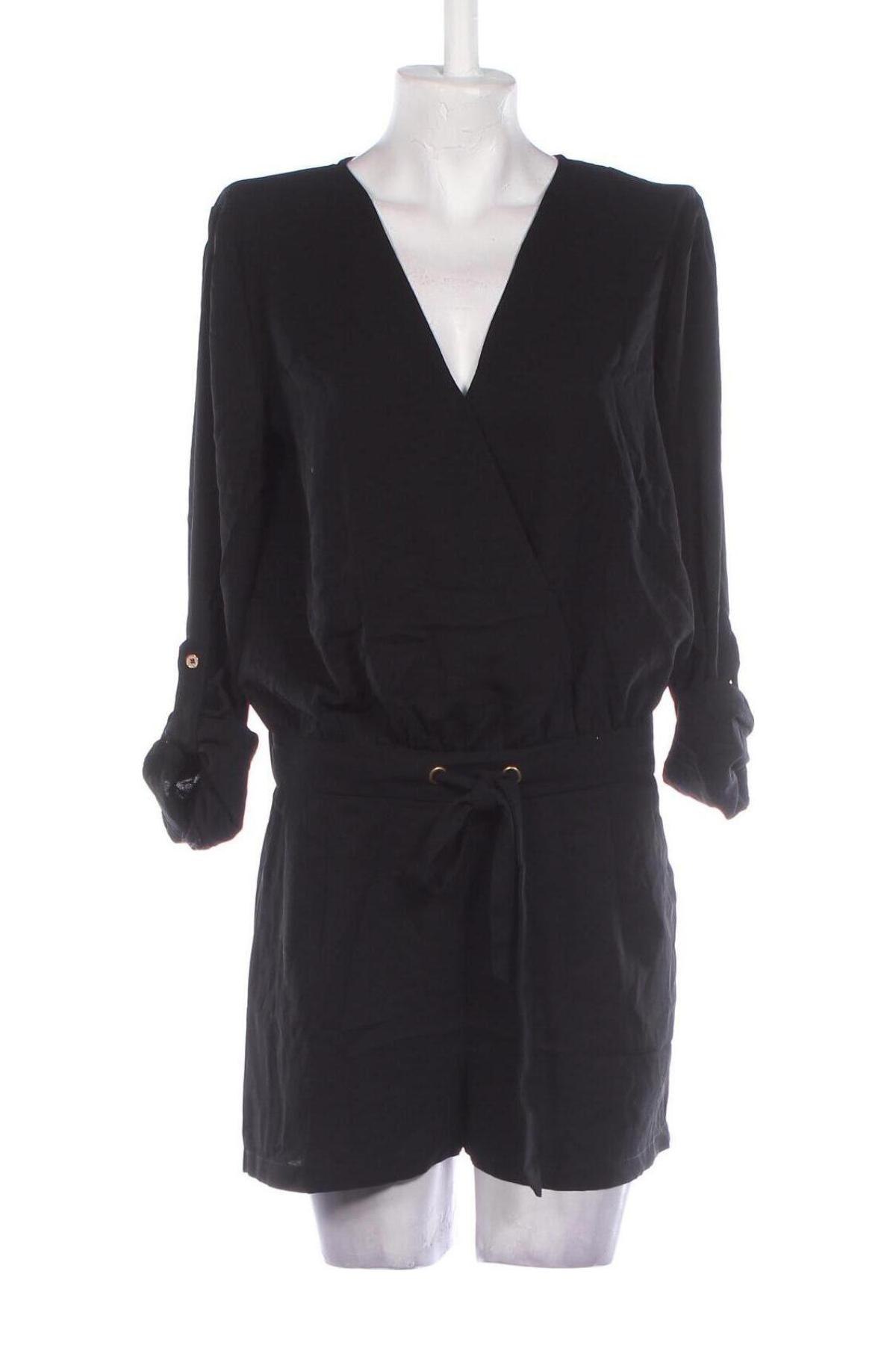 Women's short jumpsuit Jacky Luxury, Mărime M, Culoare Negru, Preț 157,99 Lei