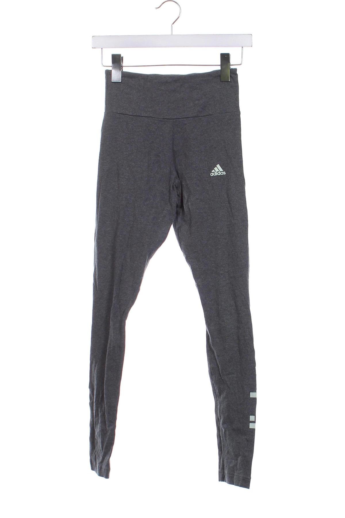 Damen Leggings Adidas, Größe XS, Farbe Grau, Preis 17,99 €