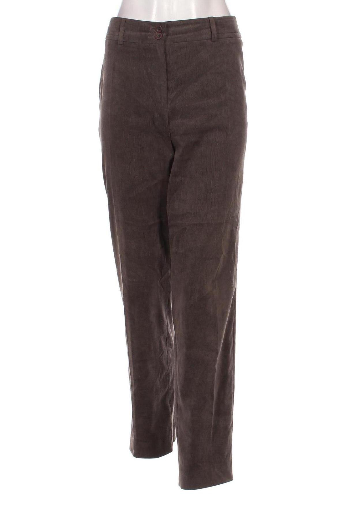 Pantaloni de velvet de femei Gerry Weber, Mărime M, Culoare Maro, Preț 203,99 Lei