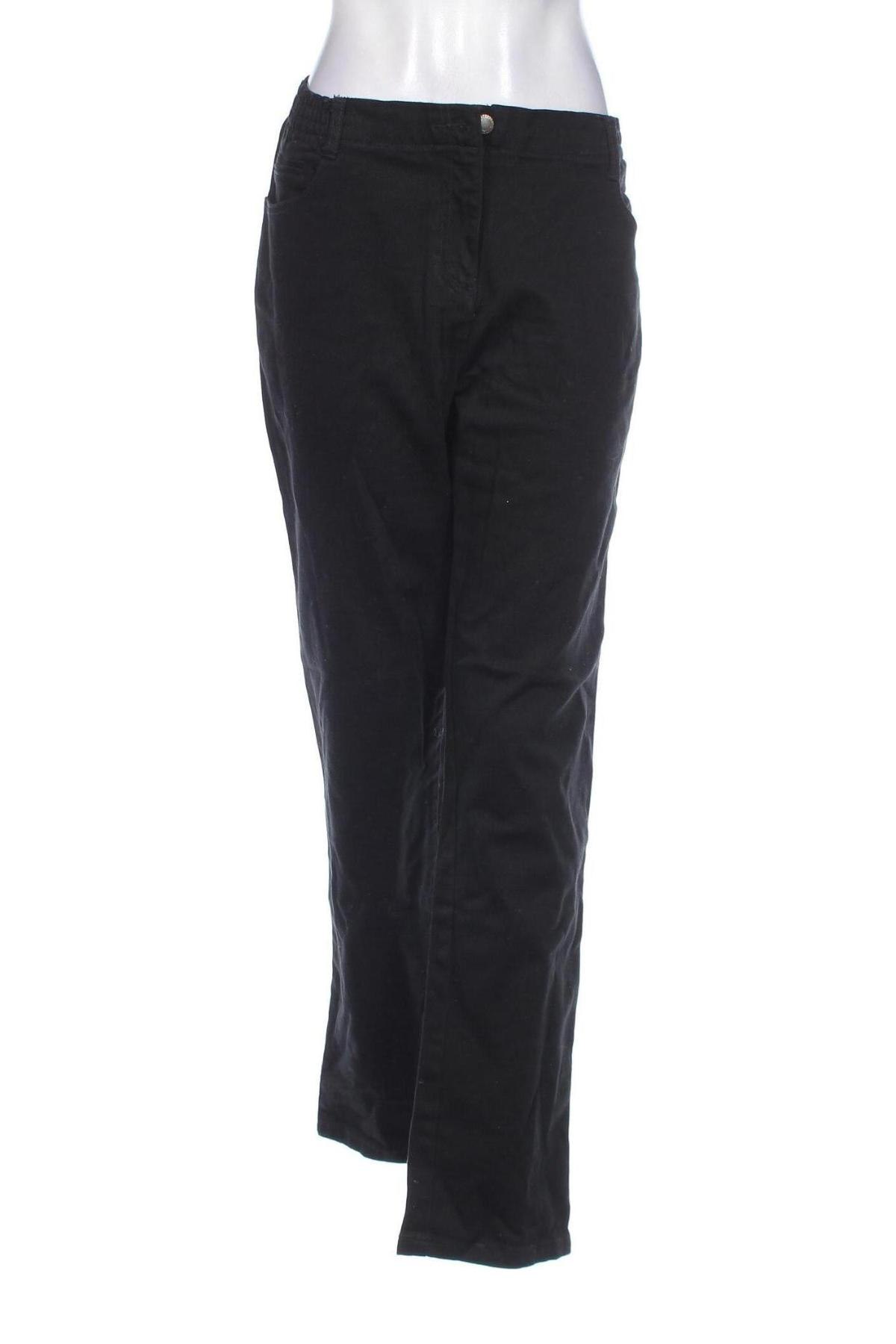 Pantaloni de femei John Baner, Mărime XL, Culoare Negru, Preț 48,99 Lei