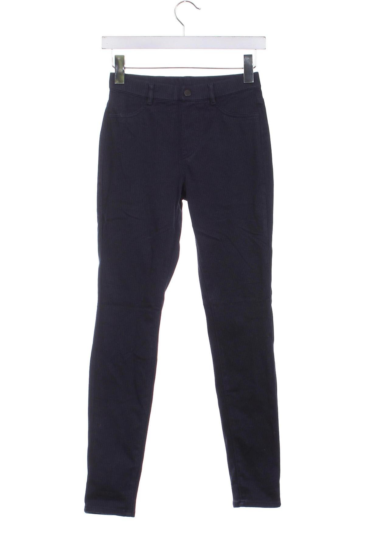 Pantaloni de femei Uniqlo, Mărime XXS, Culoare Albastru, Preț 67,99 Lei