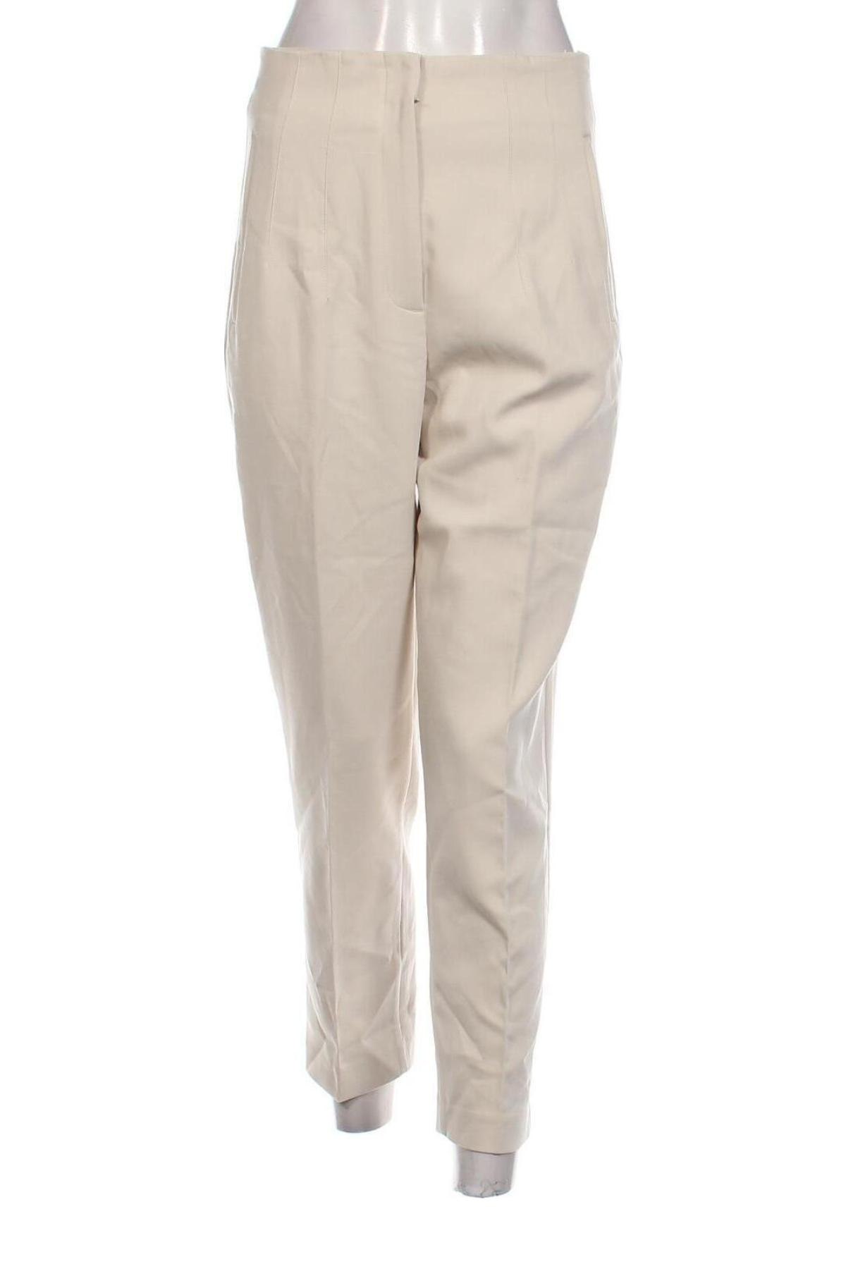 Damenhose Zara, Größe M, Farbe Beige, Preis 13,84 €