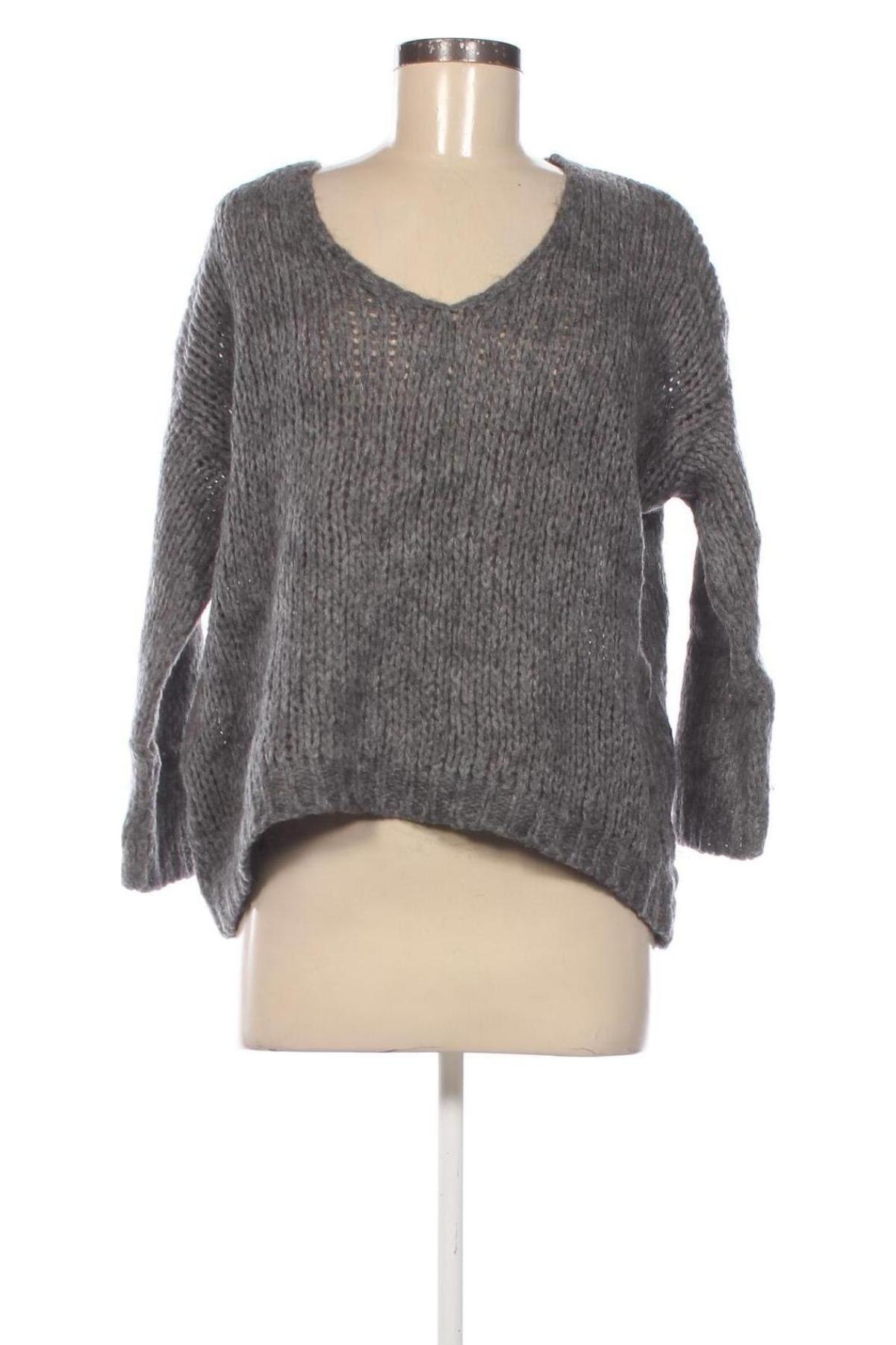 Damenpullover, Größe L, Farbe Grau, Preis 20,49 €