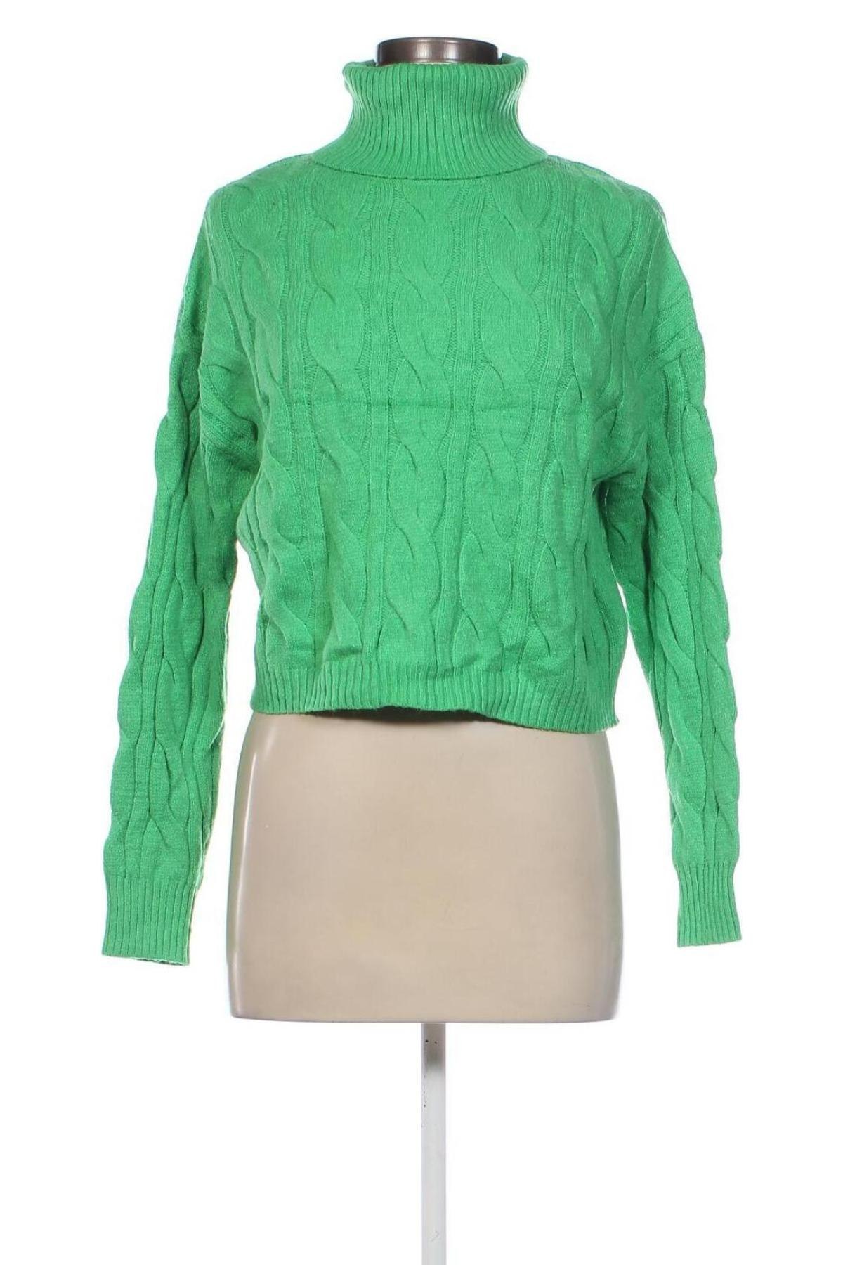 Pulover de femei Amisu, Mărime S, Culoare Verde, Preț 95,99 Lei