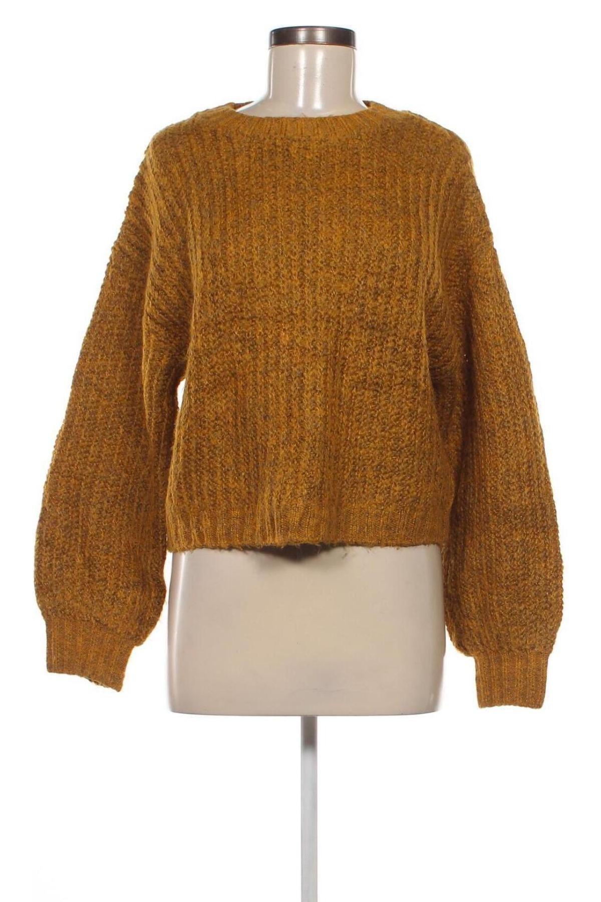 Damski sweter Bershka, Rozmiar S, Kolor Pomarańczowy, Cena 92,99 zł