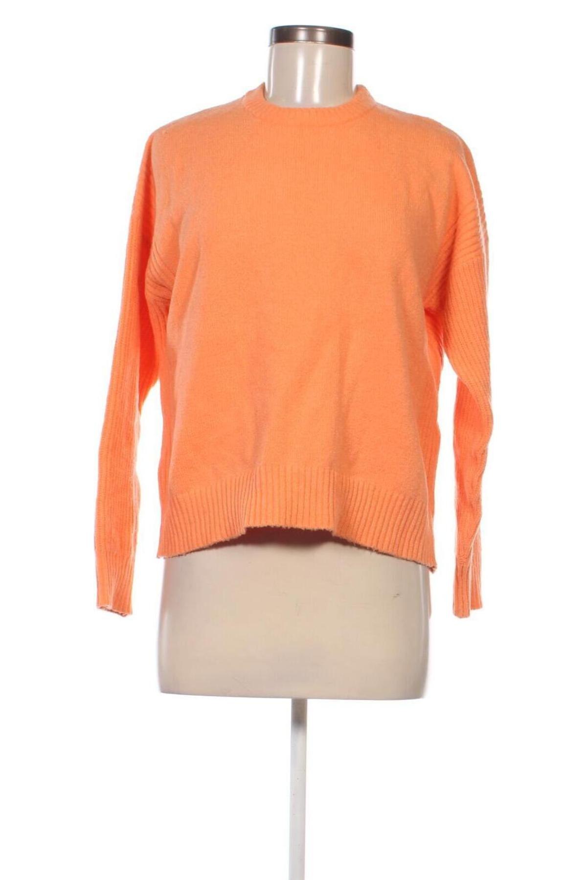 Damenpullover Bershka, Größe S, Farbe Orange, Preis 9,49 €