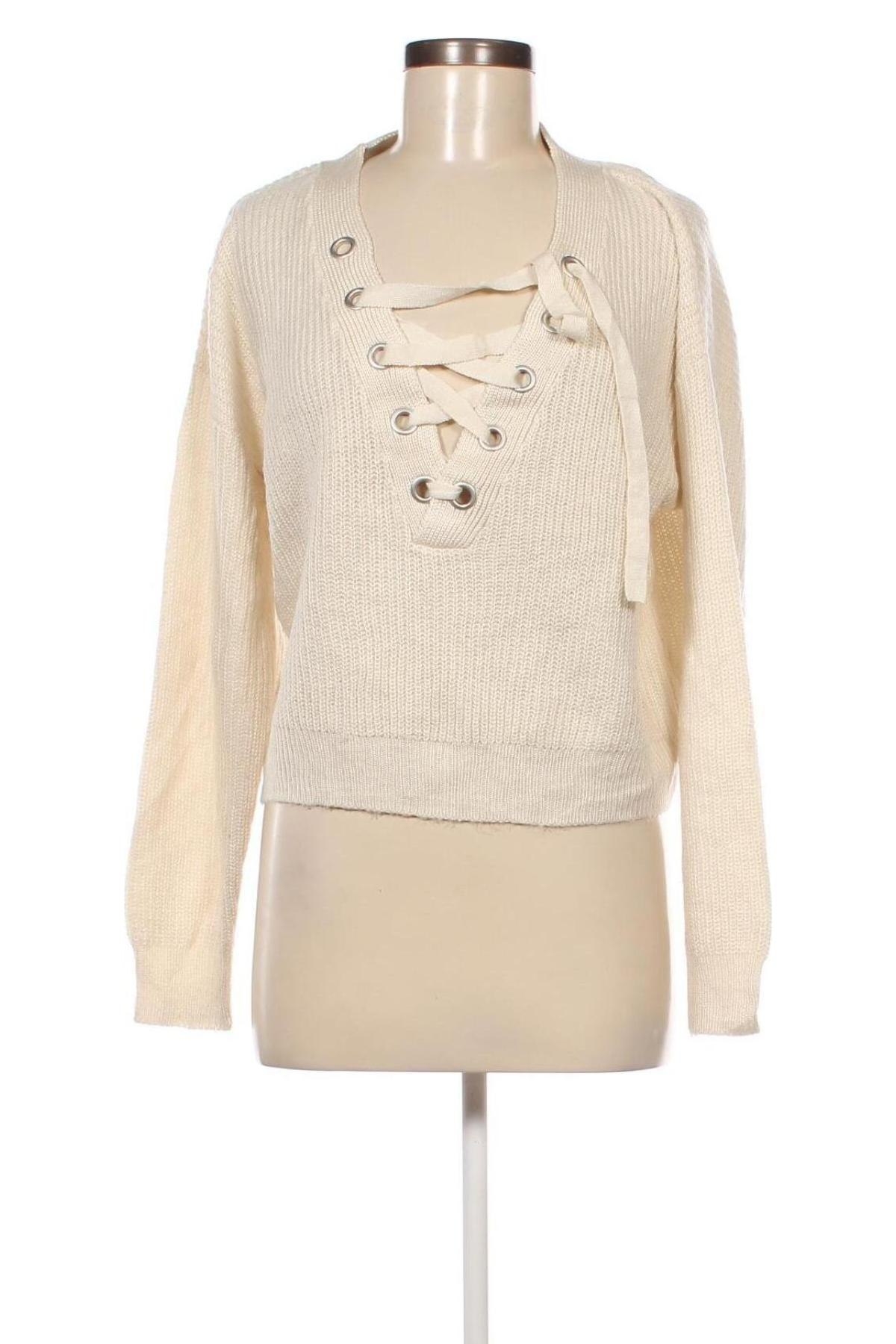 Damski sweter H&M, Rozmiar M, Kolor Biały, Cena 92,99 zł