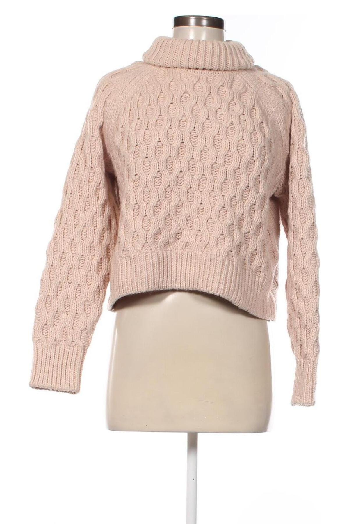 Damski sweter H&M, Rozmiar M, Kolor Beżowy, Cena 92,99 zł