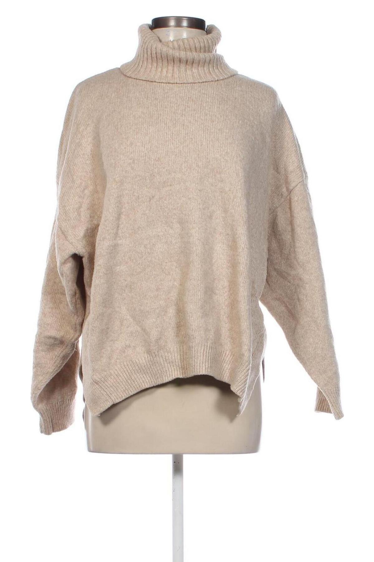 Damski sweter H&M, Rozmiar M, Kolor Beżowy, Cena 92,99 zł