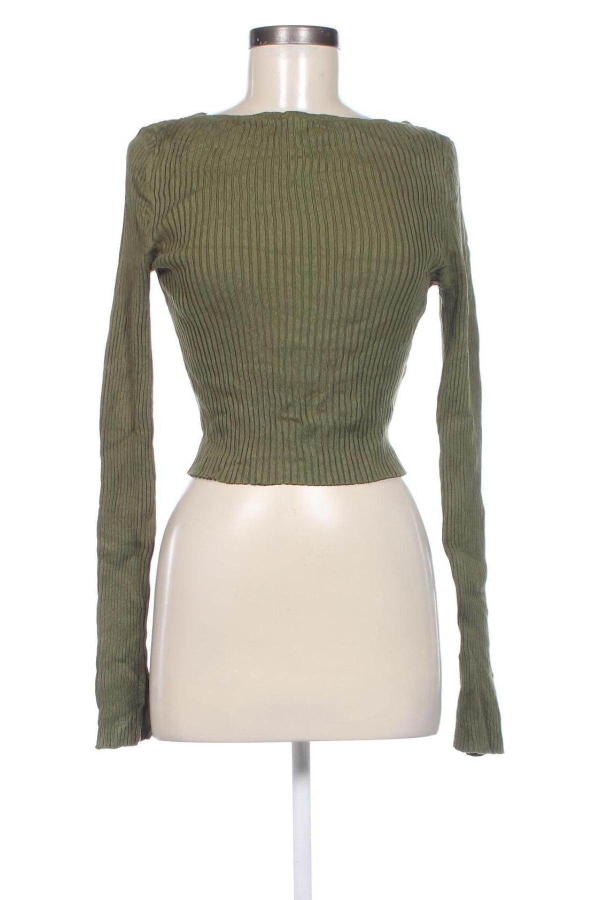 Pulover de femei H&M, Mărime XS, Culoare Verde, Preț 95,99 Lei