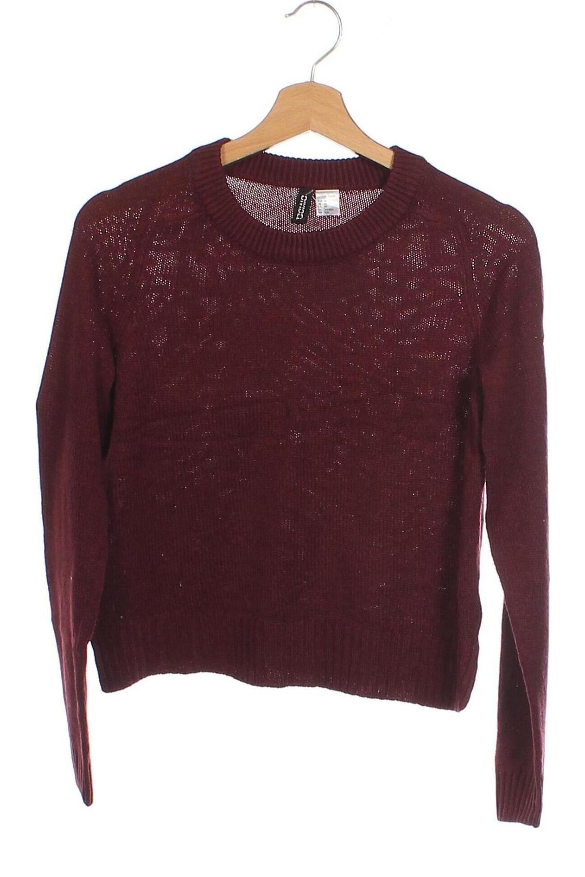 Damenpullover H&M Divided, Größe XS, Farbe Rot, Preis 20,49 €