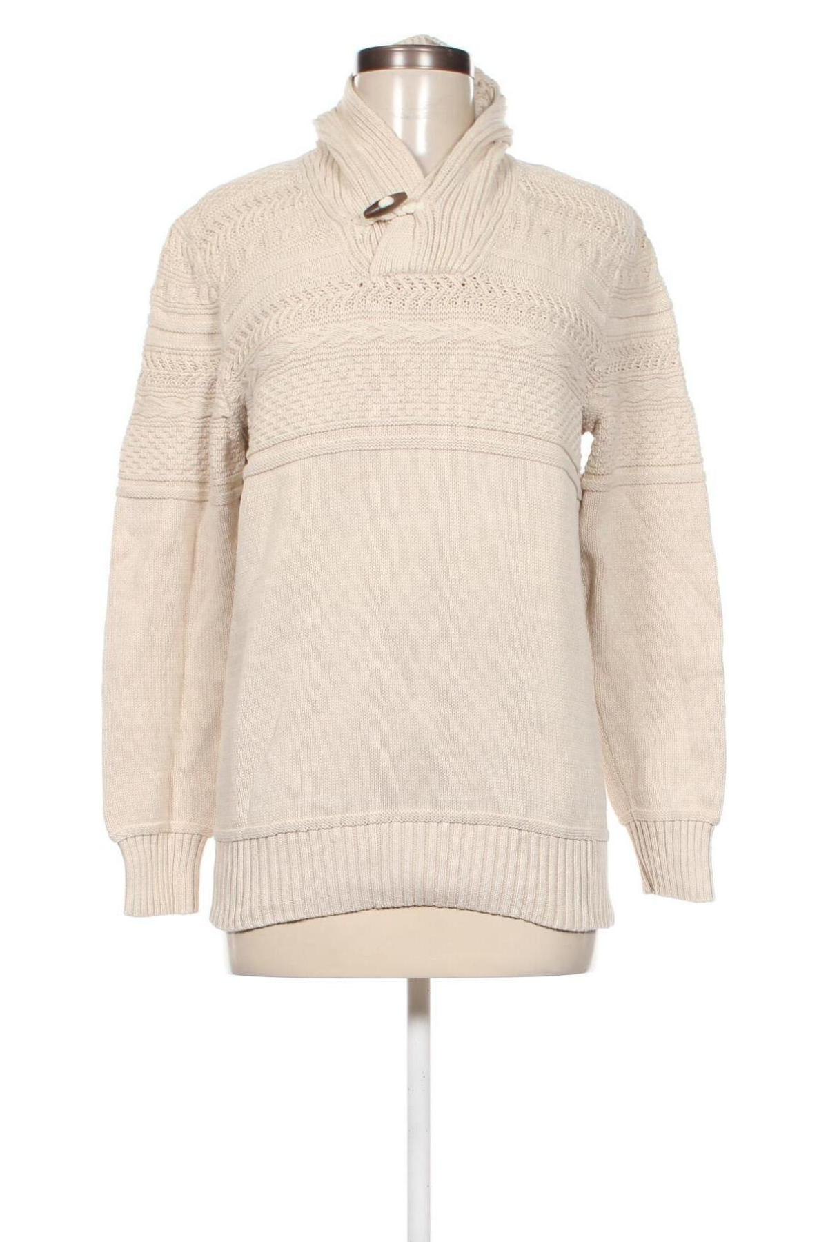 Damenpullover H&M L.O.G.G., Größe M, Farbe Beige, Preis 20,49 €