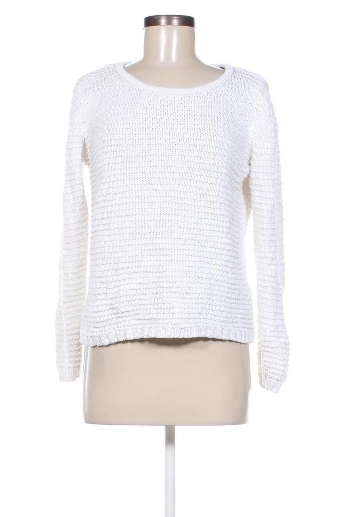 Damenpullover Heine, Größe M, Farbe Ecru, Preis 28,99 €