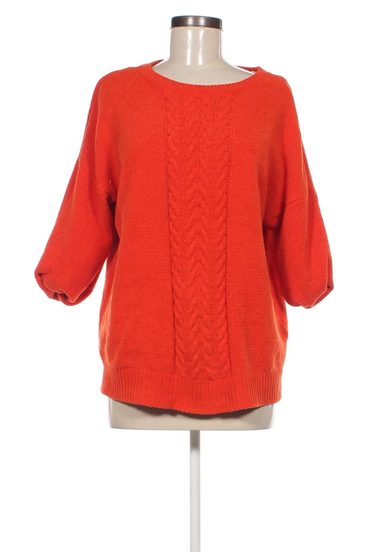 Damenpullover Janina, Größe M, Farbe Orange, Preis 20,49 €