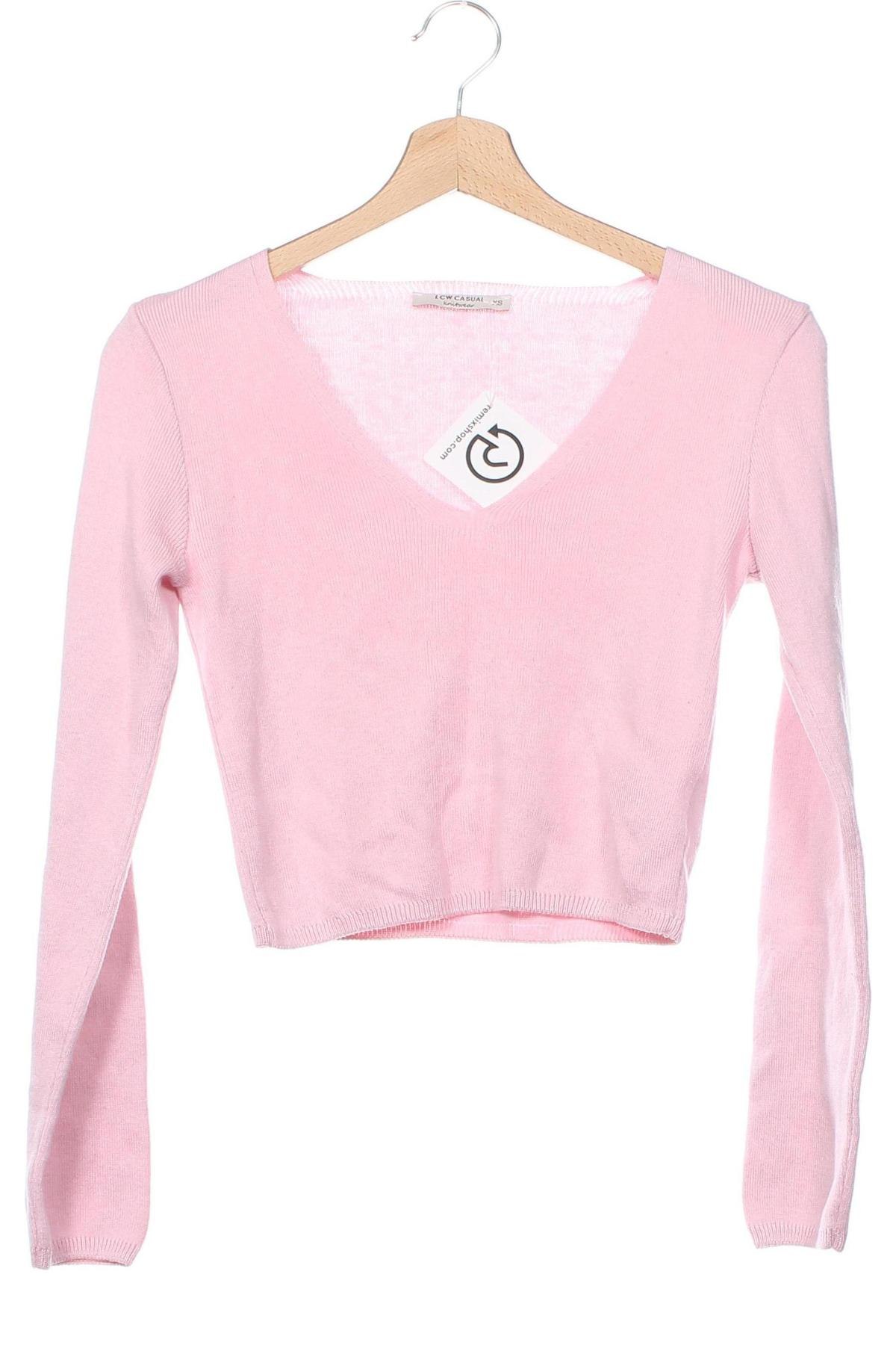 Damenpullover LC Waikiki, Größe XS, Farbe Rosa, Preis 15,99 €