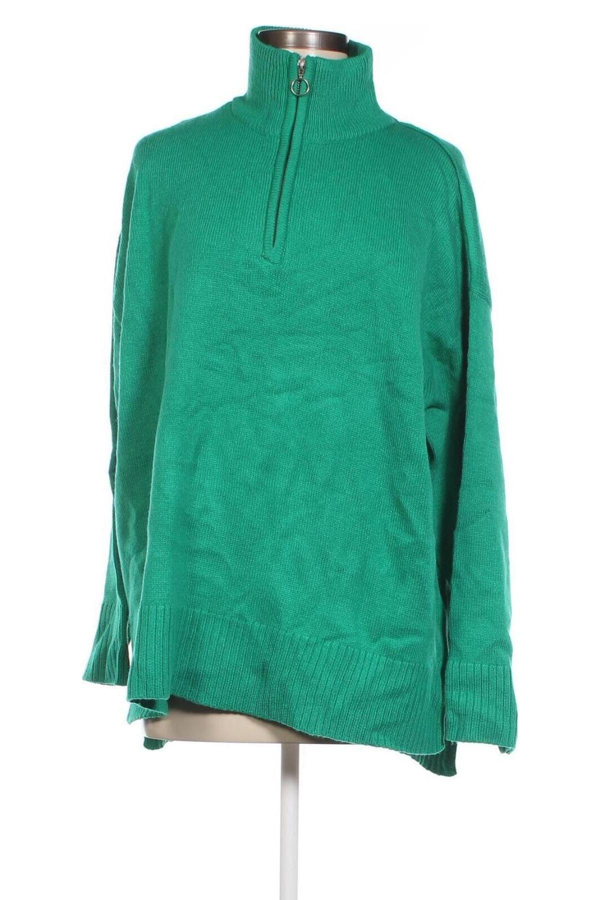 Pulover de femei Laura Torelli, Mărime XL, Culoare Verde, Preț 95,99 Lei