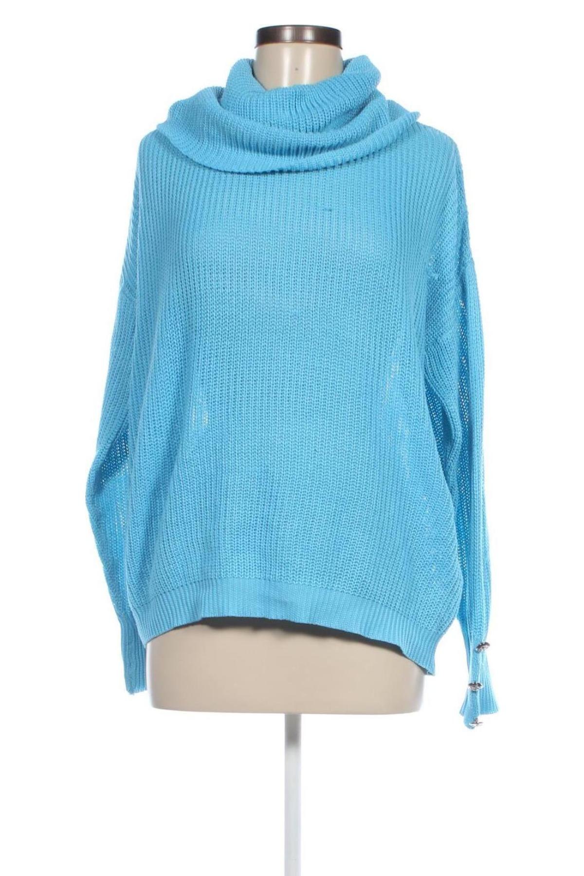 Damenpullover Miss Look, Größe L, Farbe Blau, Preis 20,49 €