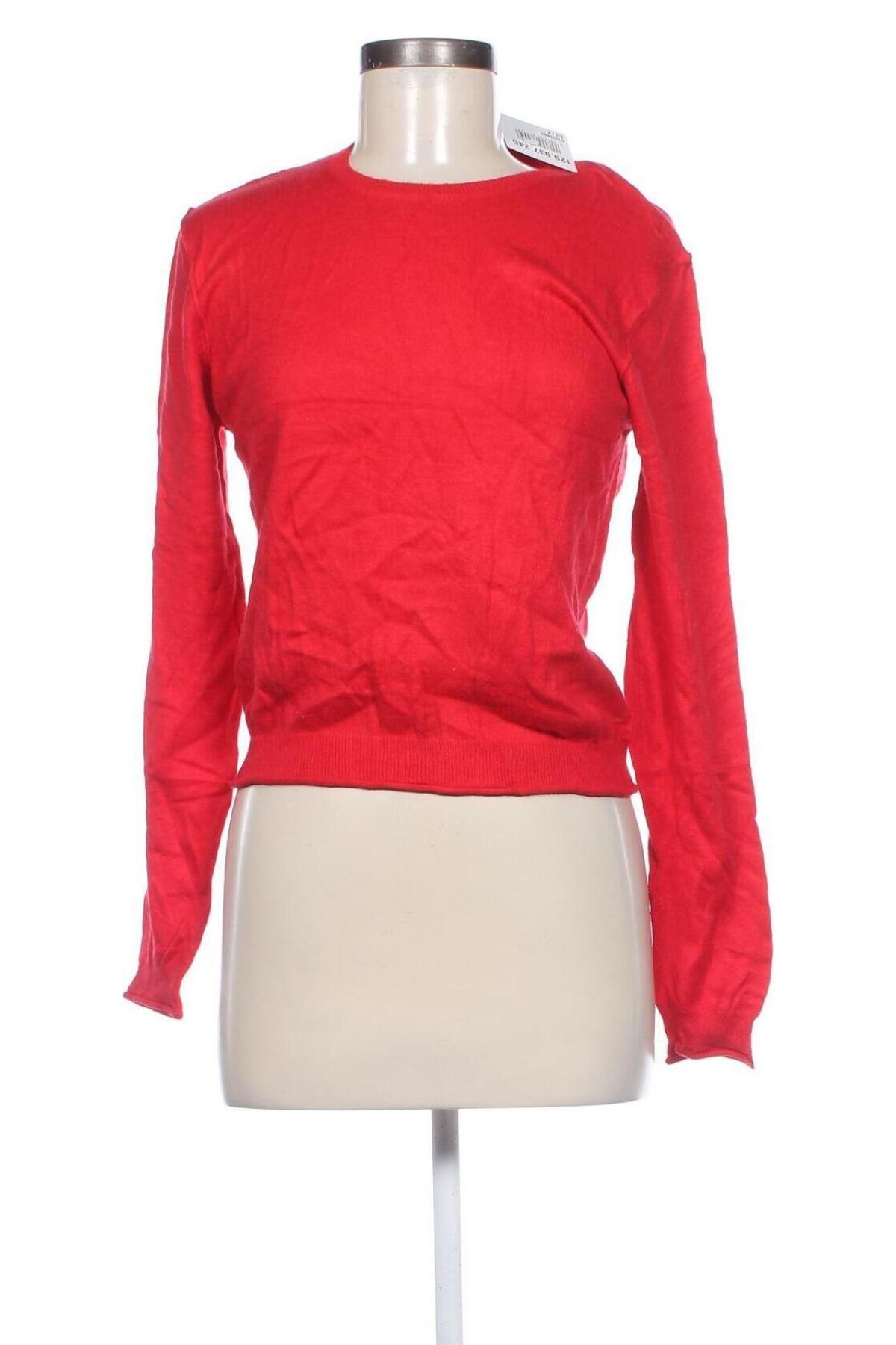 Damenpullover Pull&Bear, Größe M, Farbe Rot, Preis 12,49 €