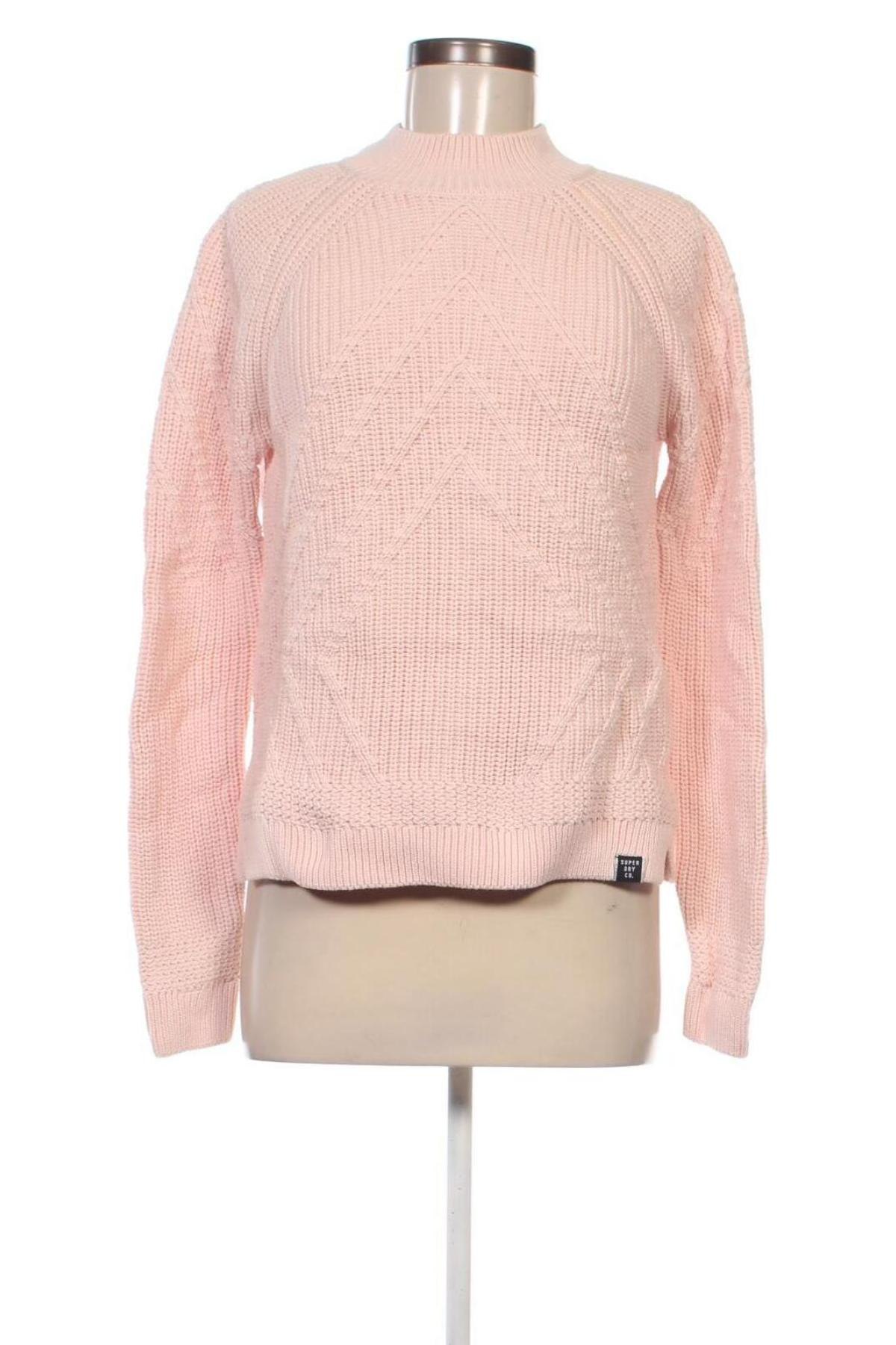 Damenpullover Superdry, Größe M, Farbe Rosa, Preis 32,99 €