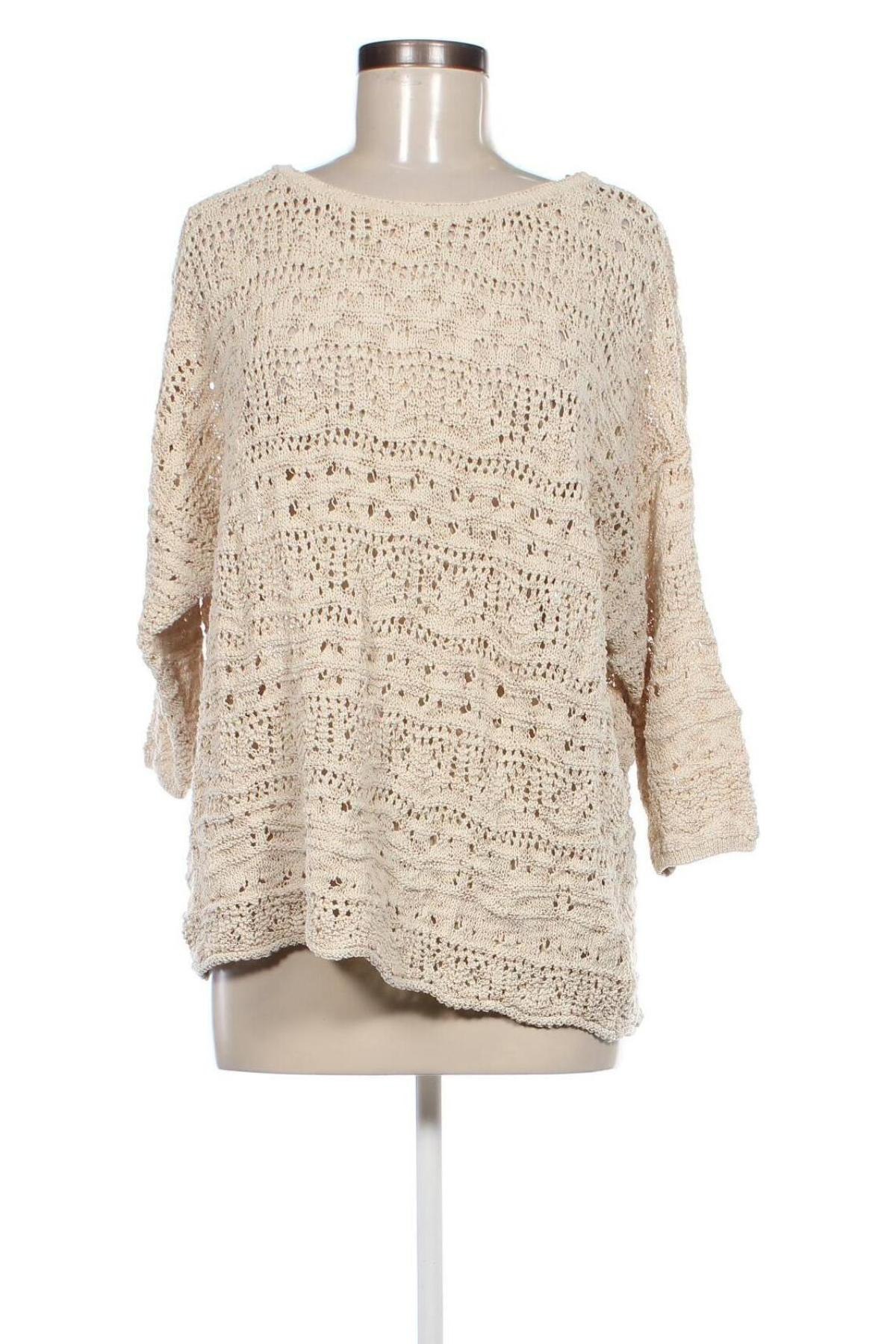 Damenpullover Takko Fashion, Größe XL, Farbe Beige, Preis € 9,49