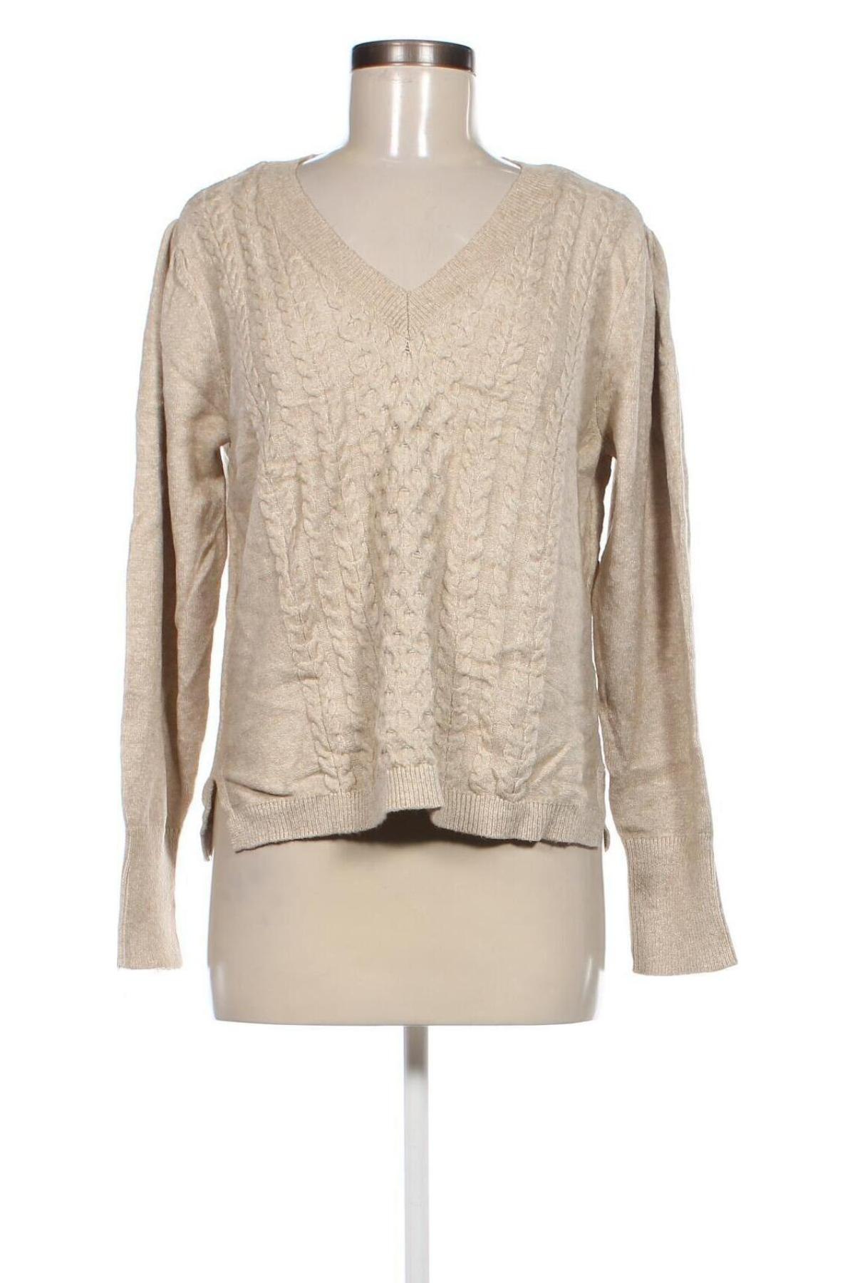 Damenpullover VILA, Größe XL, Farbe Beige, Preis € 18,99