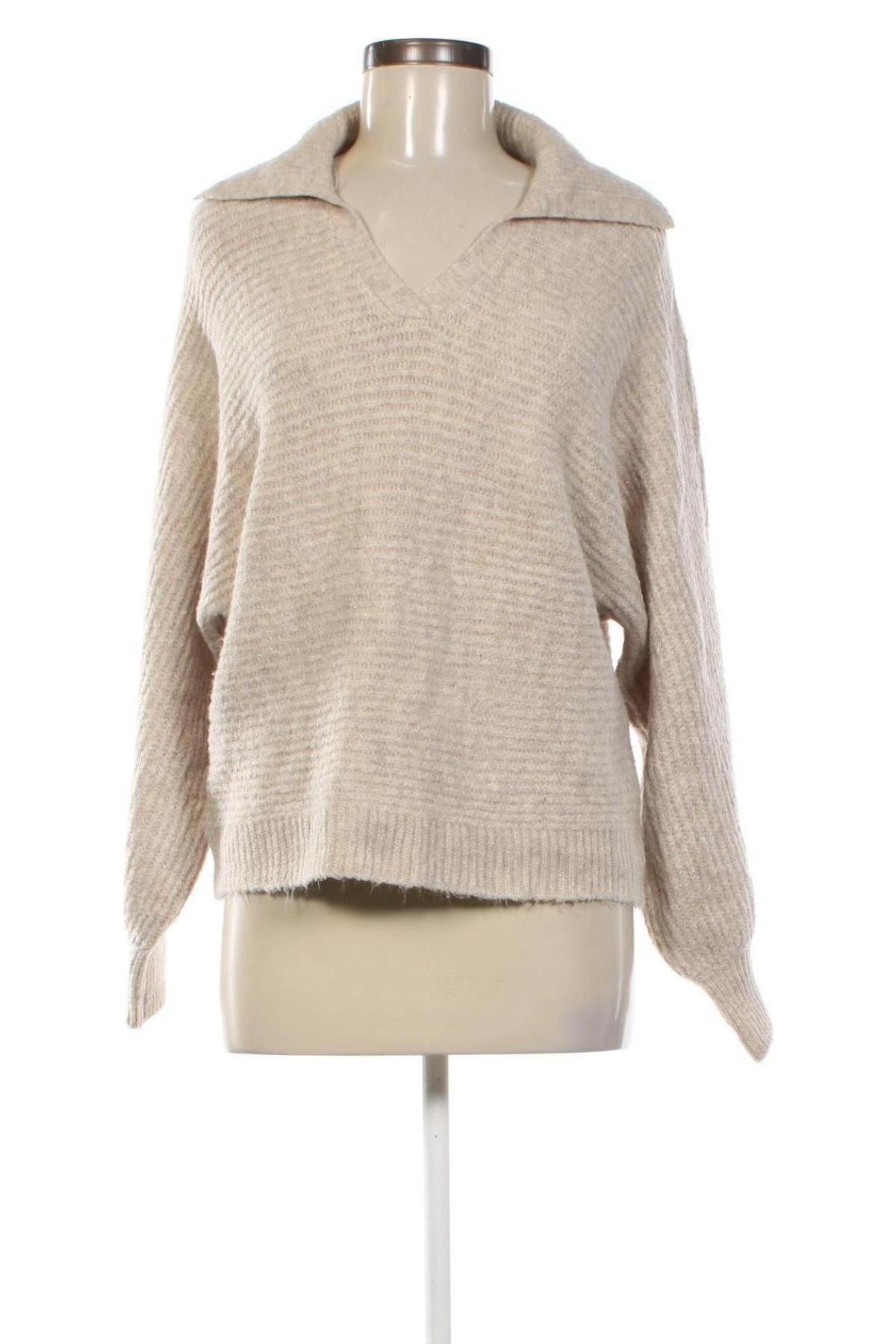 Damenpullover Vero Moda, Größe M, Farbe Beige, Preis 18,99 €