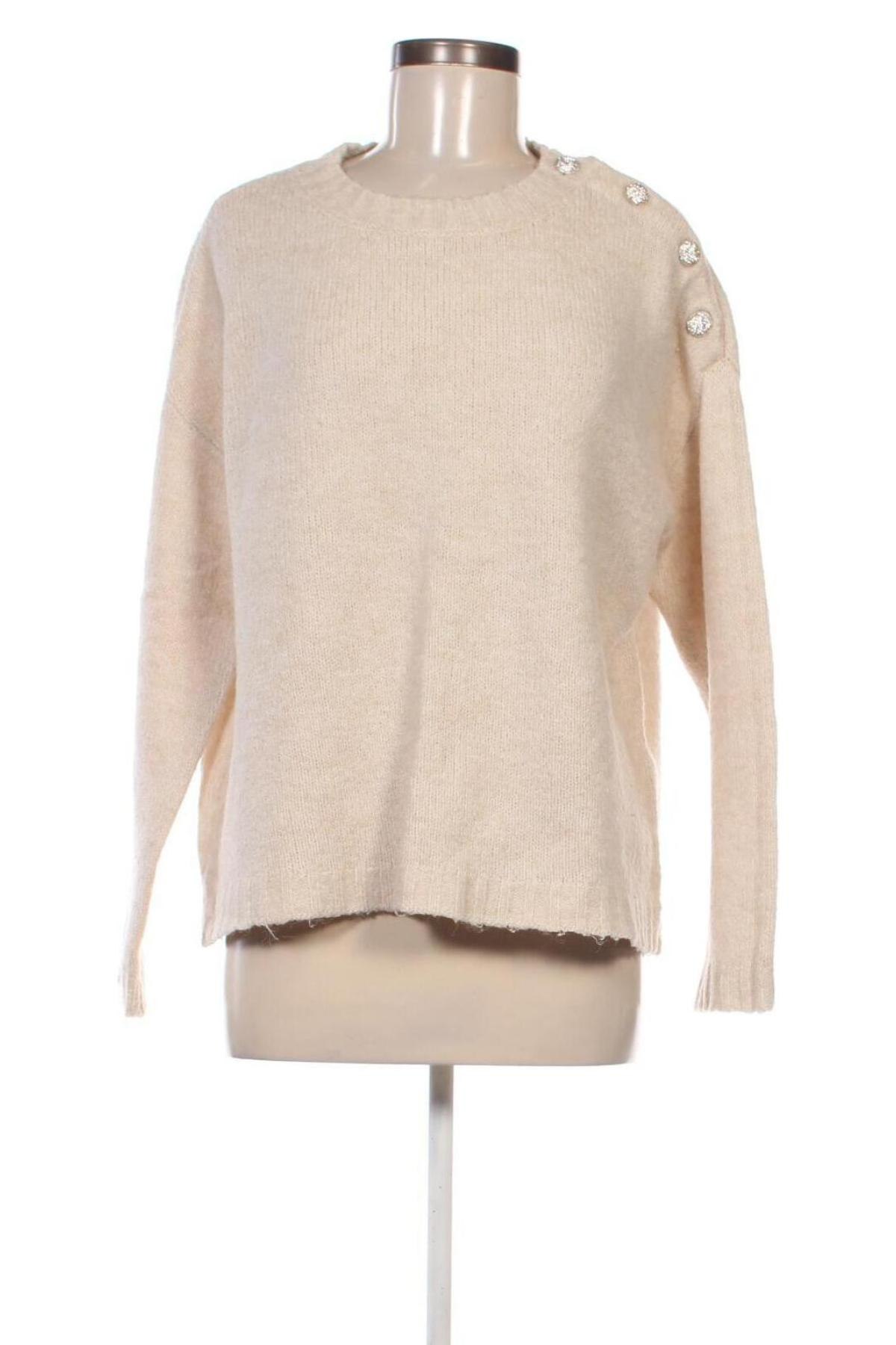 Damenpullover Vero Moda, Größe M, Farbe Beige, Preis € 9,99