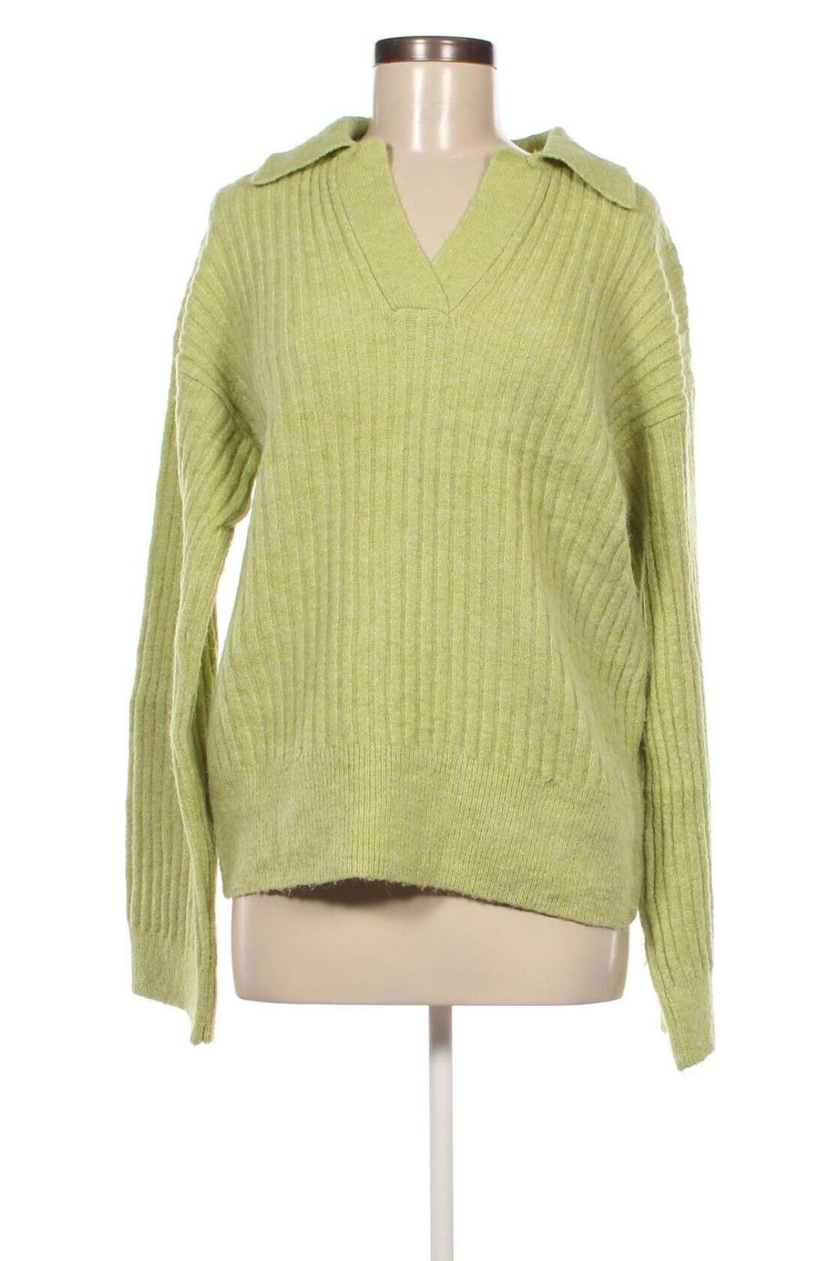 Damenpullover Zara, Größe S, Farbe Grün, Preis 18,99 €