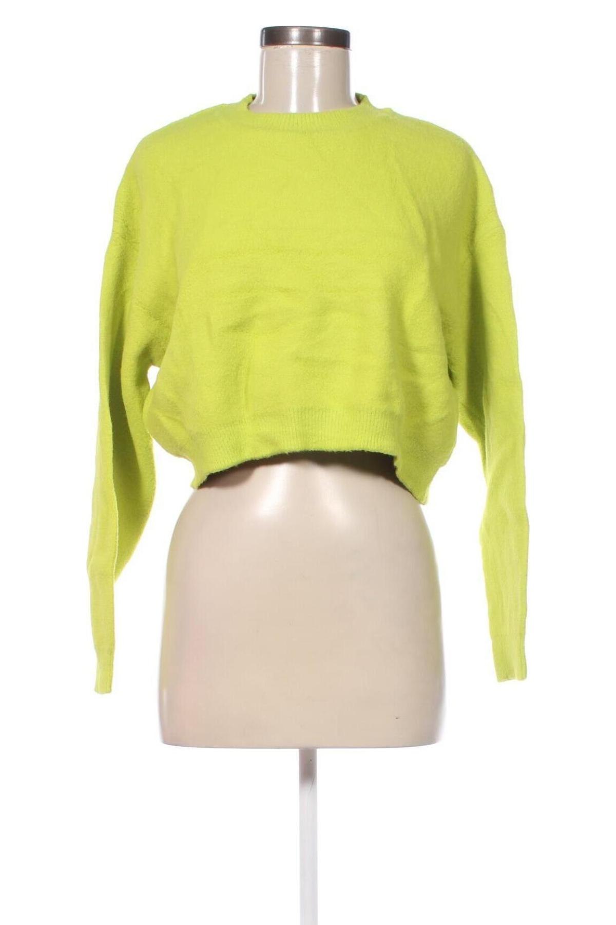 Damenpullover Zara, Größe L, Farbe Grün, Preis 18,99 €