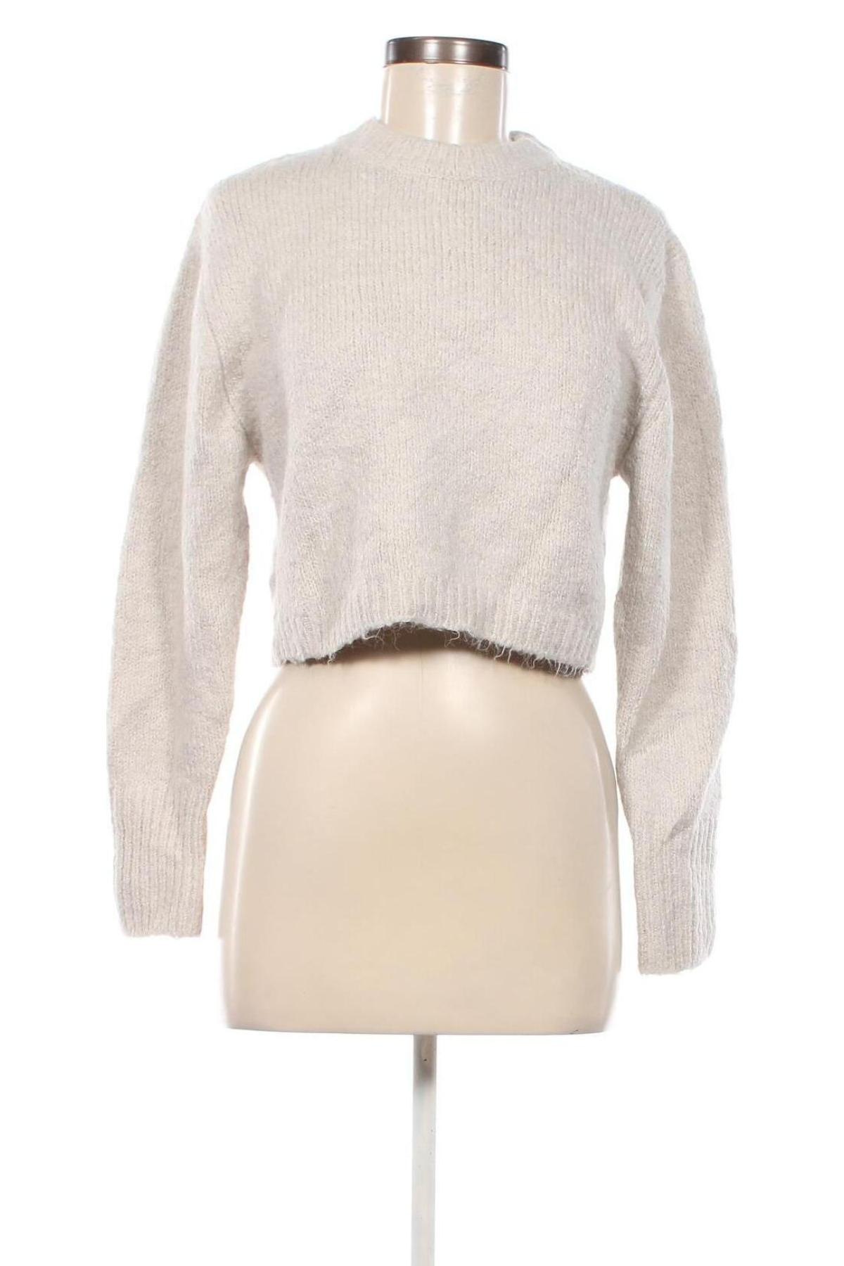 Damenpullover Zara, Größe S, Farbe Beige, Preis 18,99 €