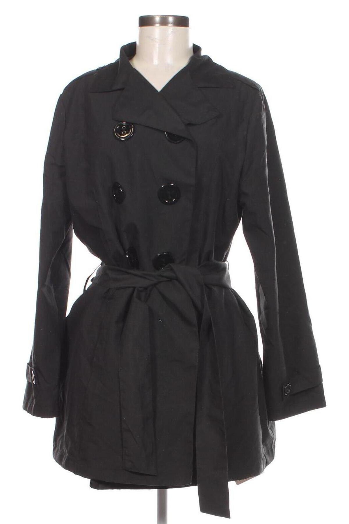 Damen Trench Coat, Größe M, Farbe Schwarz, Preis € 47,99