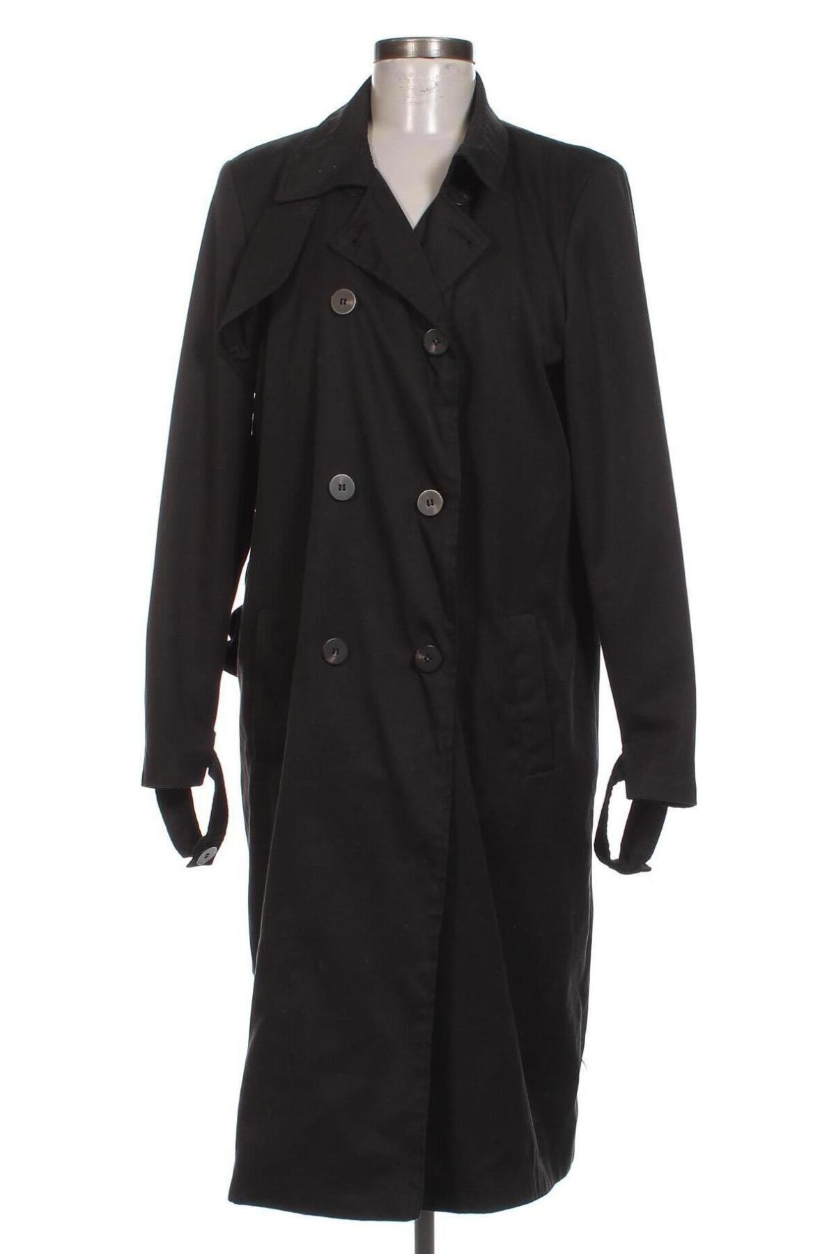 Damen Trenchcoat VILA, Größe L, Farbe Schwarz, Preis 15,99 €