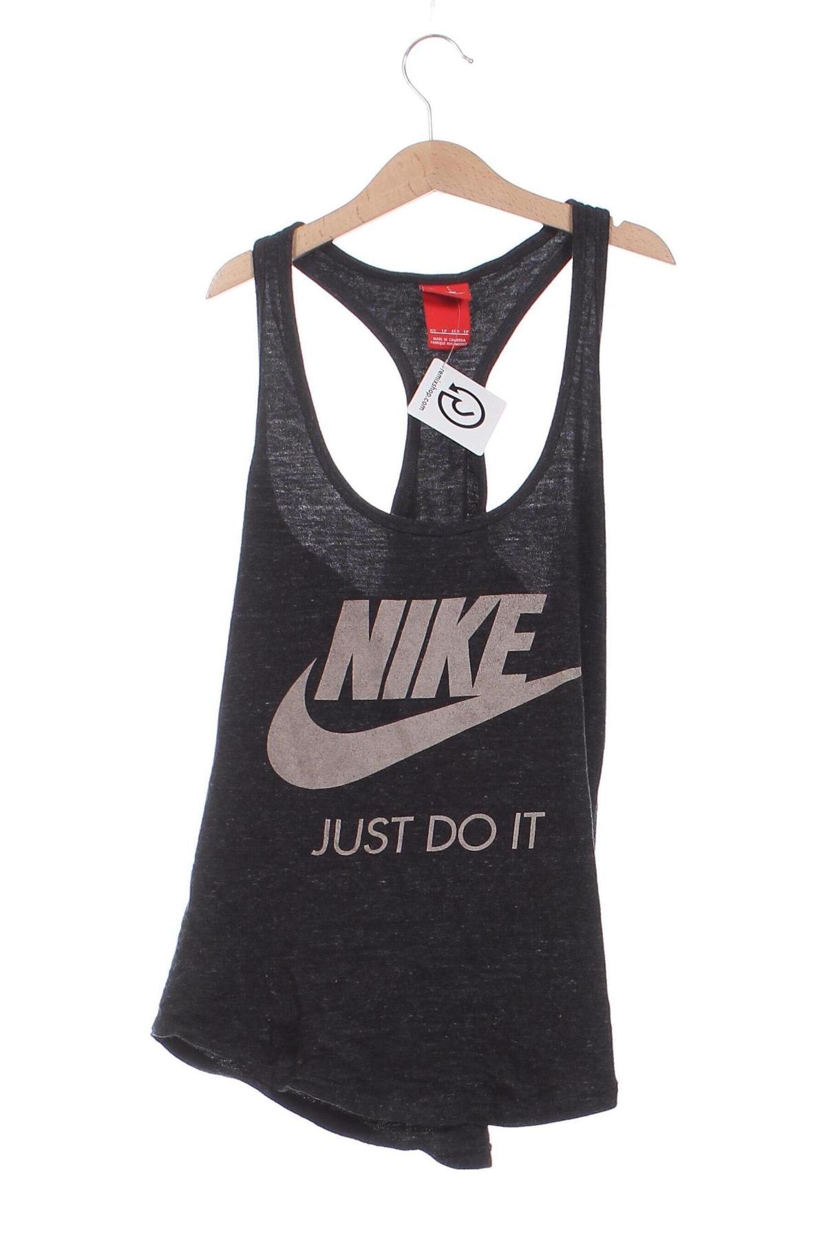 Damen Sporttop Nike, Größe XS, Farbe Schwarz, Preis 10,49 €