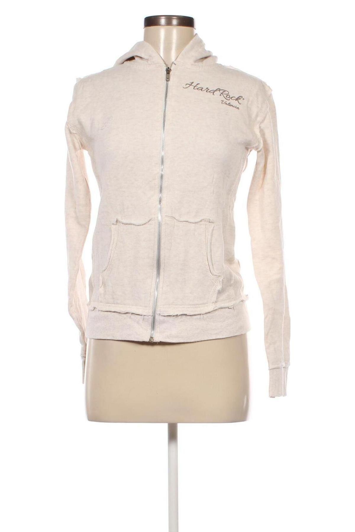 Damen Sweatshirt Hard Rock, Größe S, Farbe Beige, Preis € 11,49