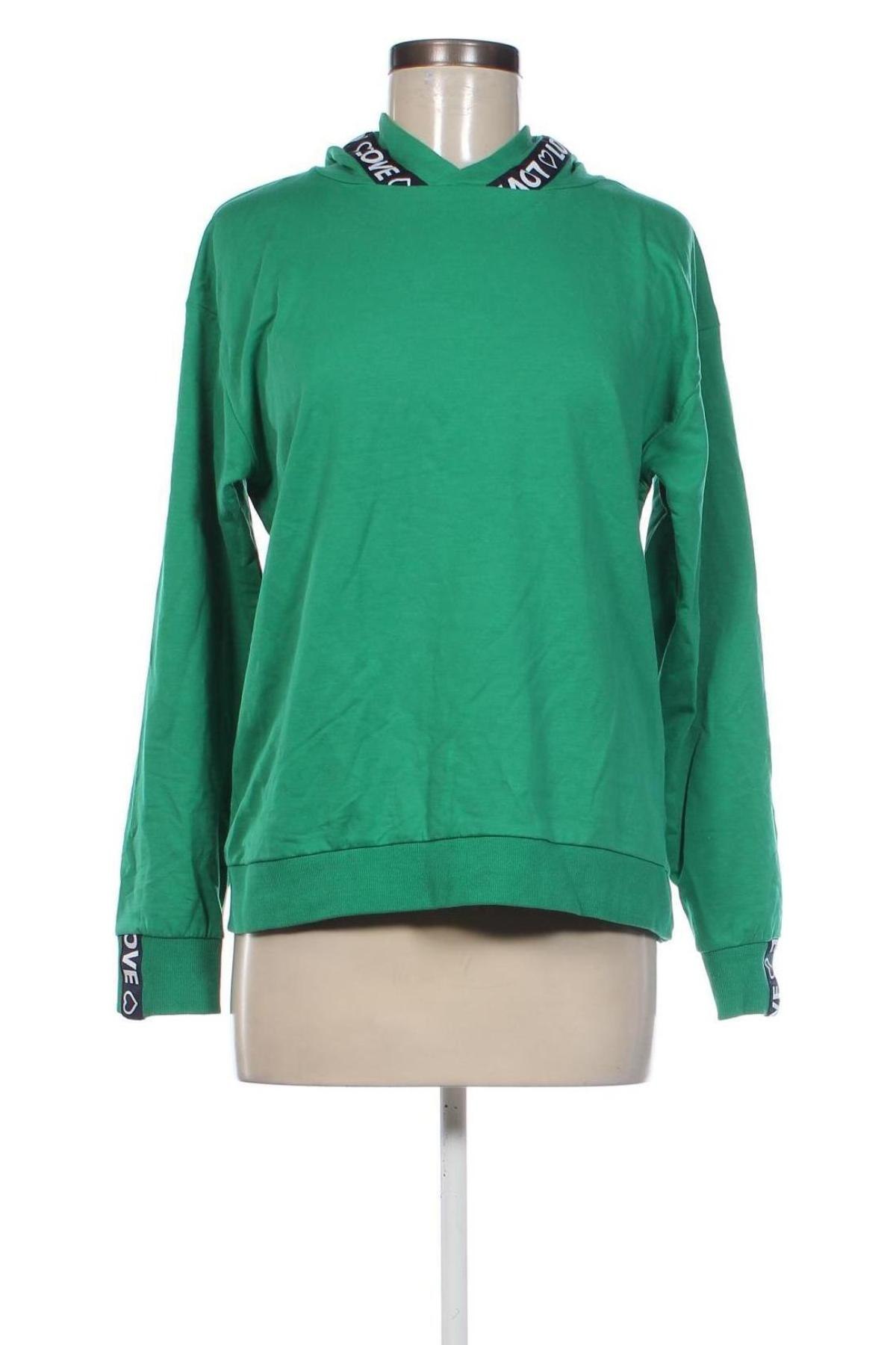 Damen Sweatshirt Laura Torelli, Größe M, Farbe Grün, Preis € 11,49