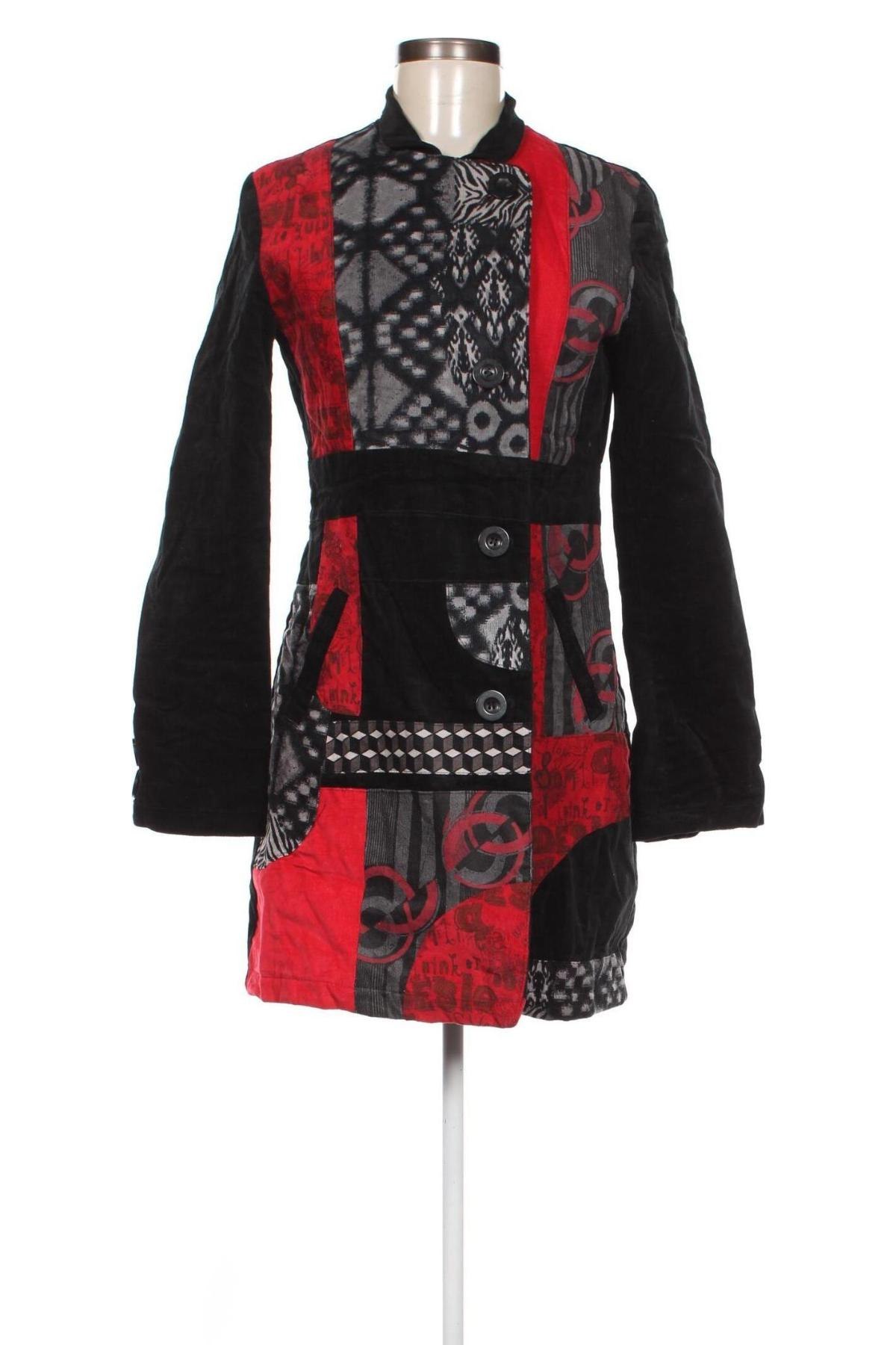 Damenmantel Desigual, Größe M, Farbe Mehrfarbig, Preis 105,49 €