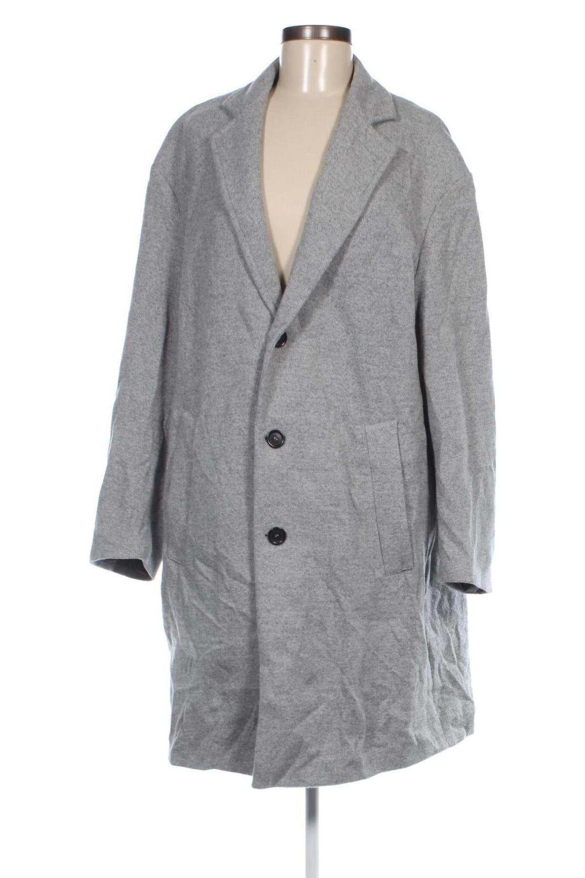 Damenmantel Zara, Größe L, Farbe Grau, Preis 47,99 €