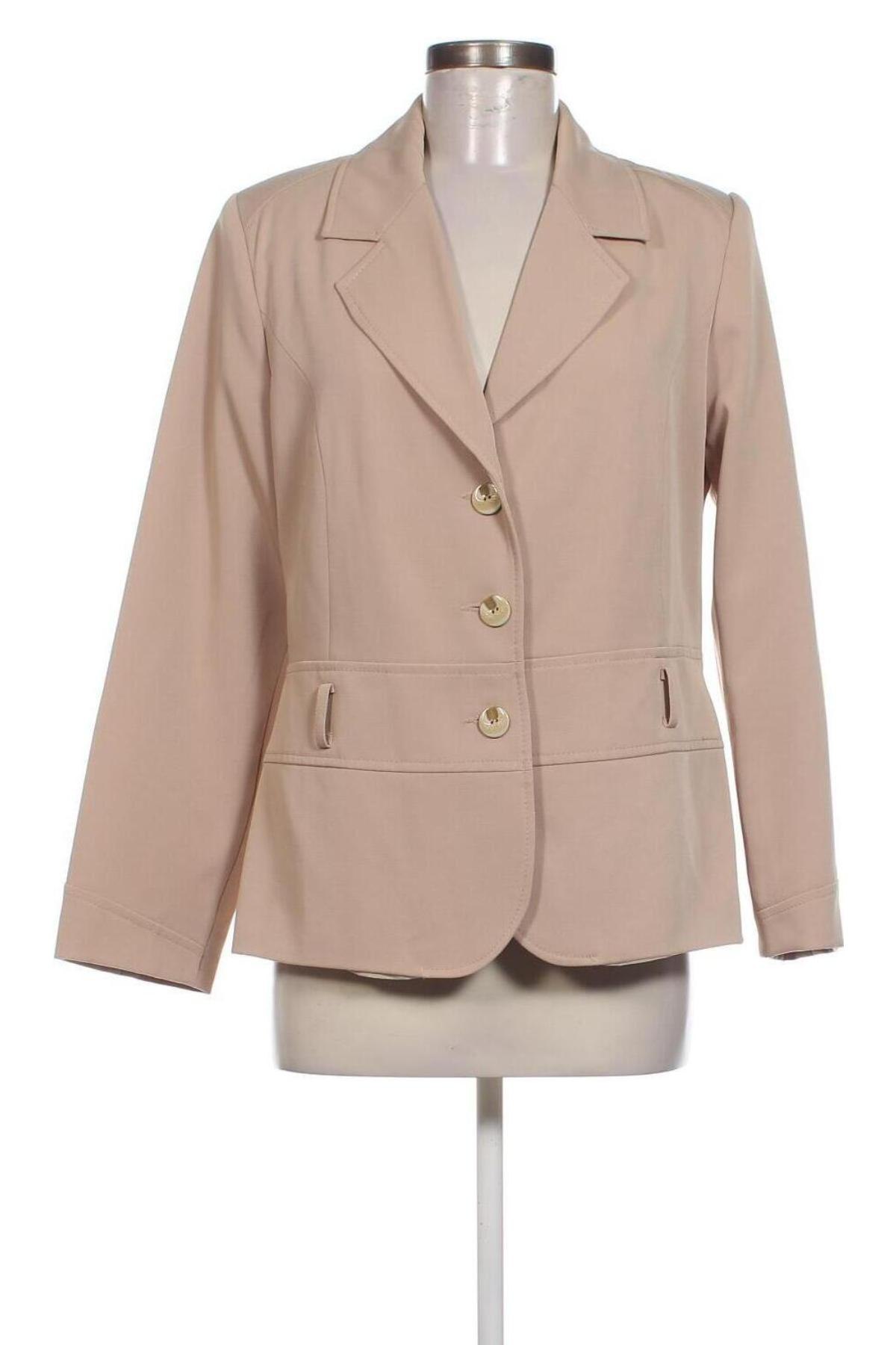 Damen Blazer, Größe XL, Farbe Beige, Preis 16,49 €