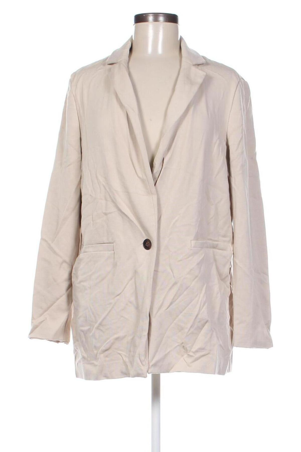 Damen Blazer Comma,, Größe L, Farbe Beige, Preis 38,49 €