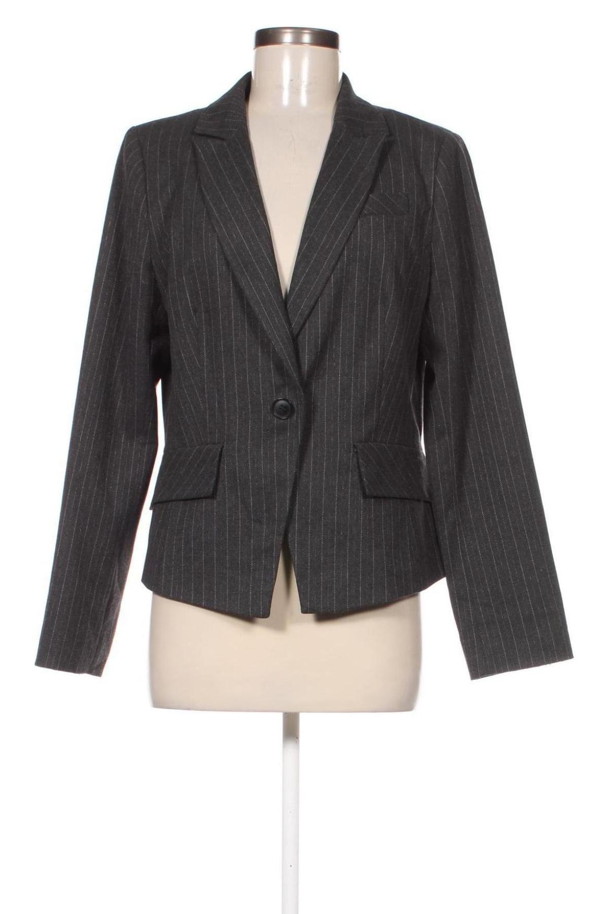 Damen Blazer Comma,, Größe L, Farbe Grau, Preis € 70,49