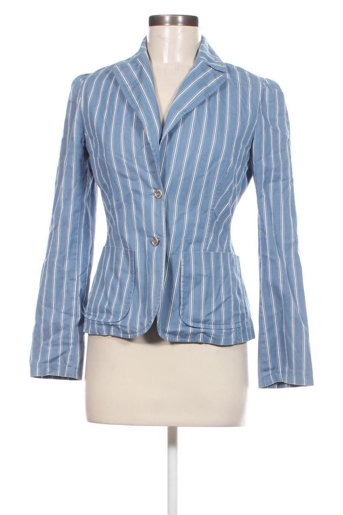 Damen Blazer Mango, Größe M, Farbe Blau, Preis € 16,99