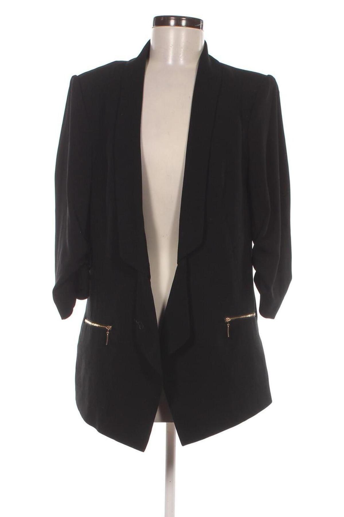 Damen Blazer Marks & Spencer, Größe L, Farbe Schwarz, Preis 52,13 €