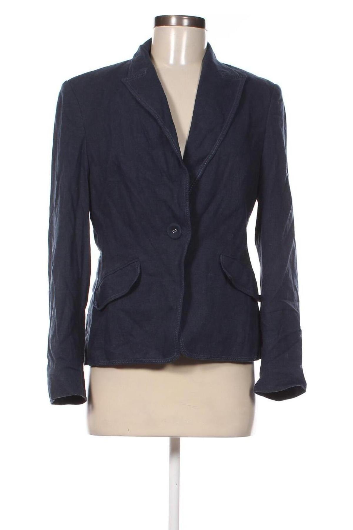 Damen Blazer Marks & Spencer, Größe L, Farbe Blau, Preis € 33,99