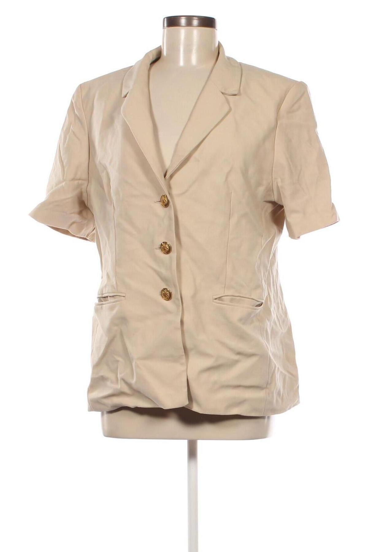 Damen Blazer Marks & Spencer, Größe XL, Farbe Beige, Preis € 33,99